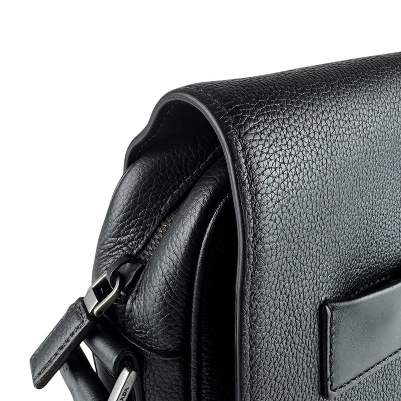 Shoulder Bag Leather Prada - 6