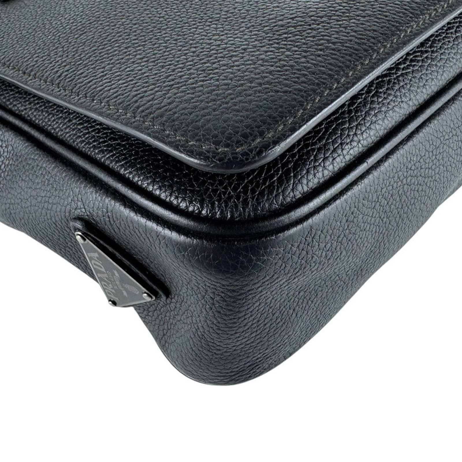 Shoulder Bag Leather Prada - 8