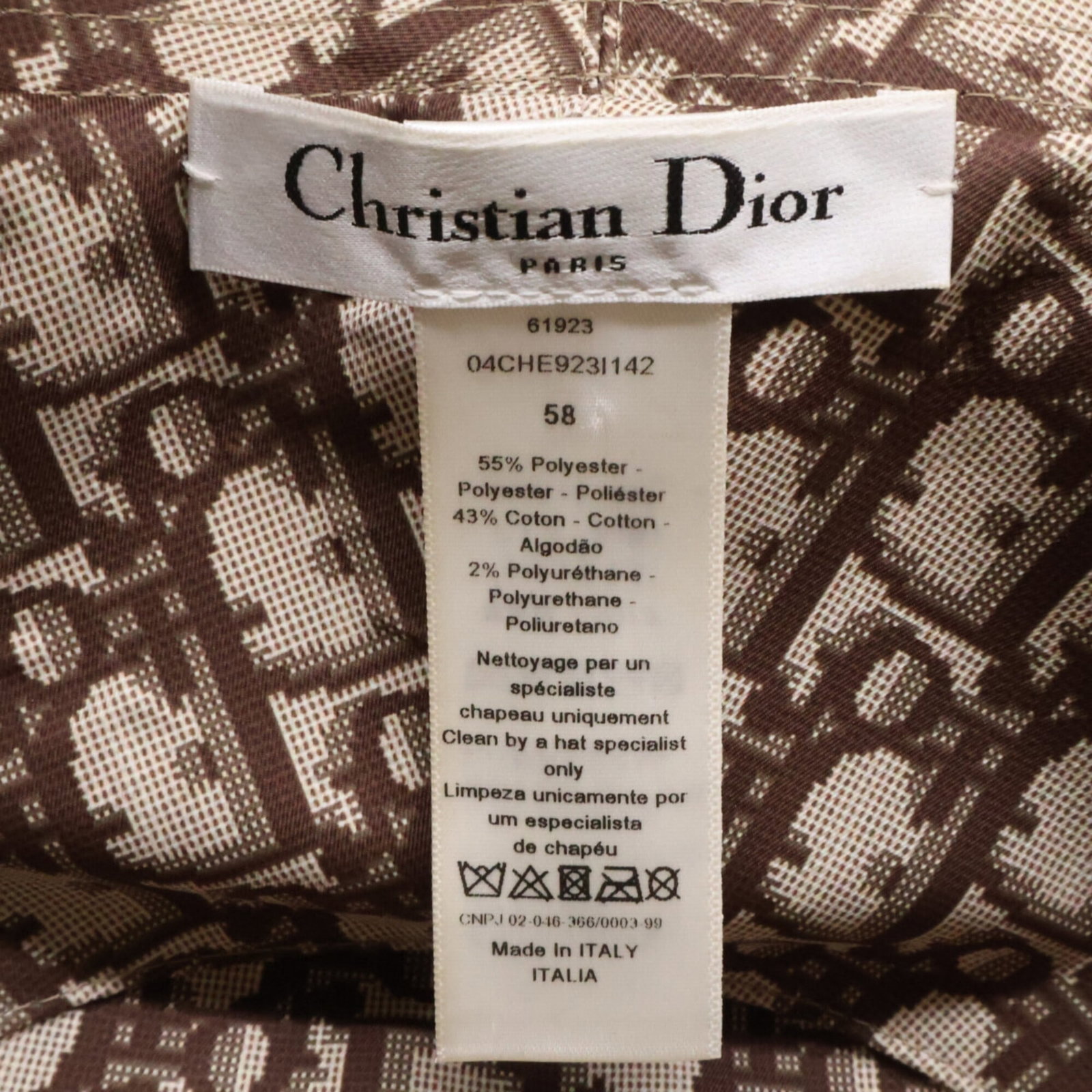 Polyester Christian Dior Hat - 7