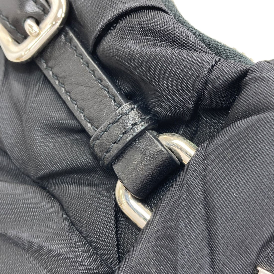 Logo Handbag Nylon Prada - 10