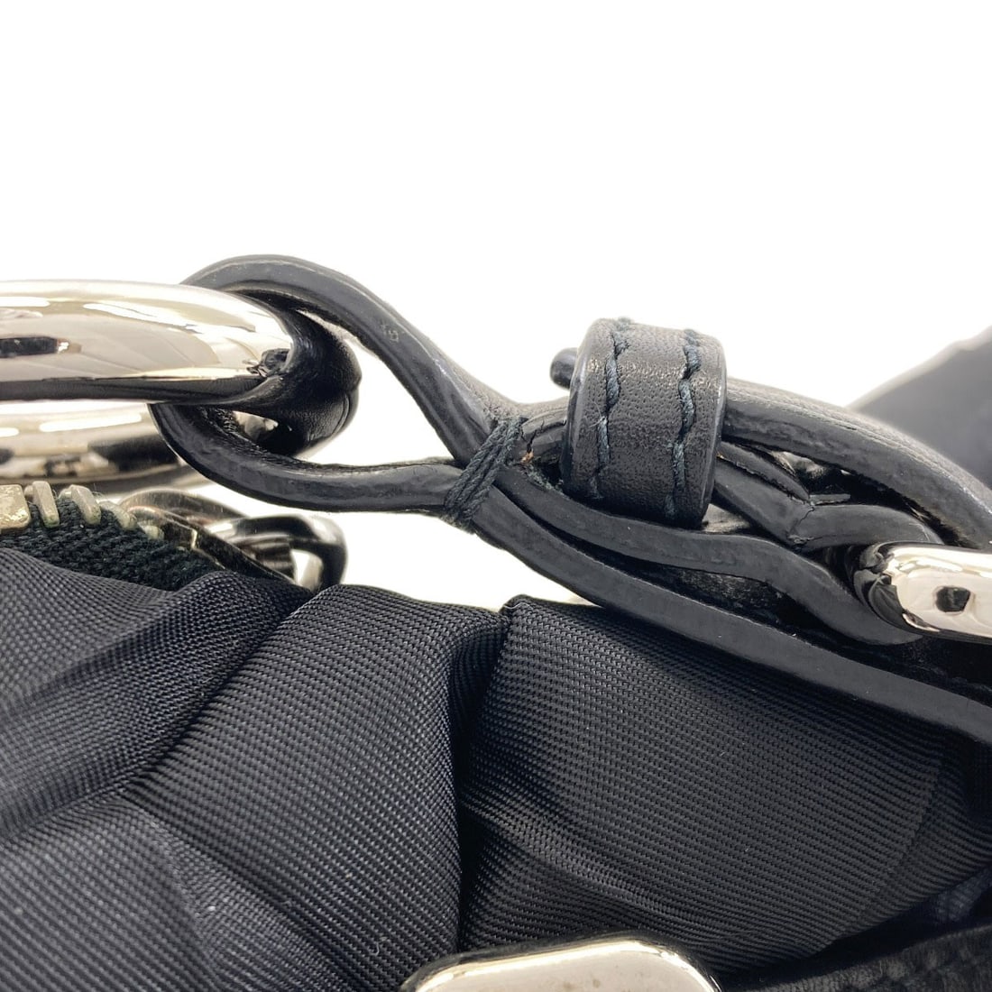 Logo Handbag Nylon Prada - 13