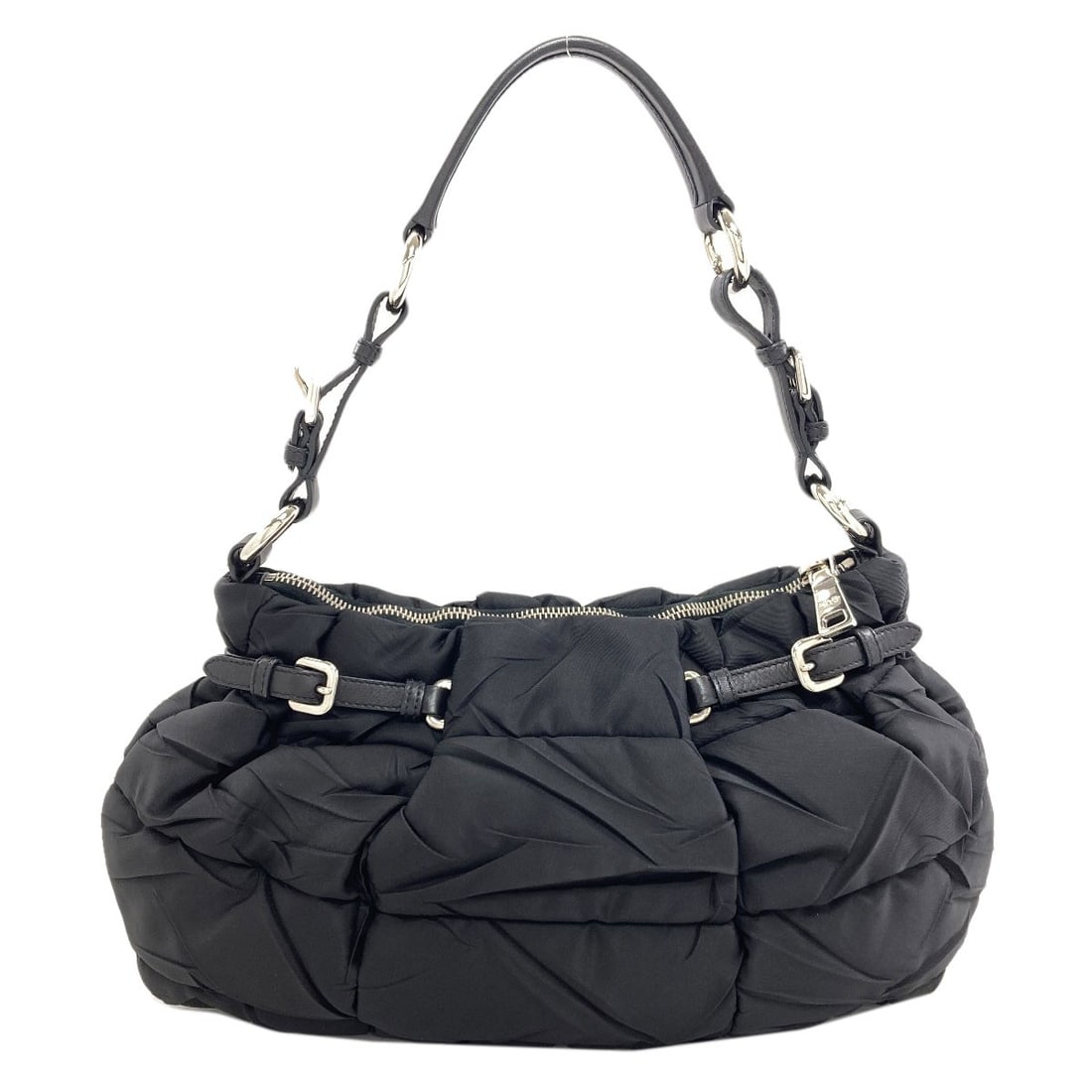 Logo Handbag Nylon Prada - 2