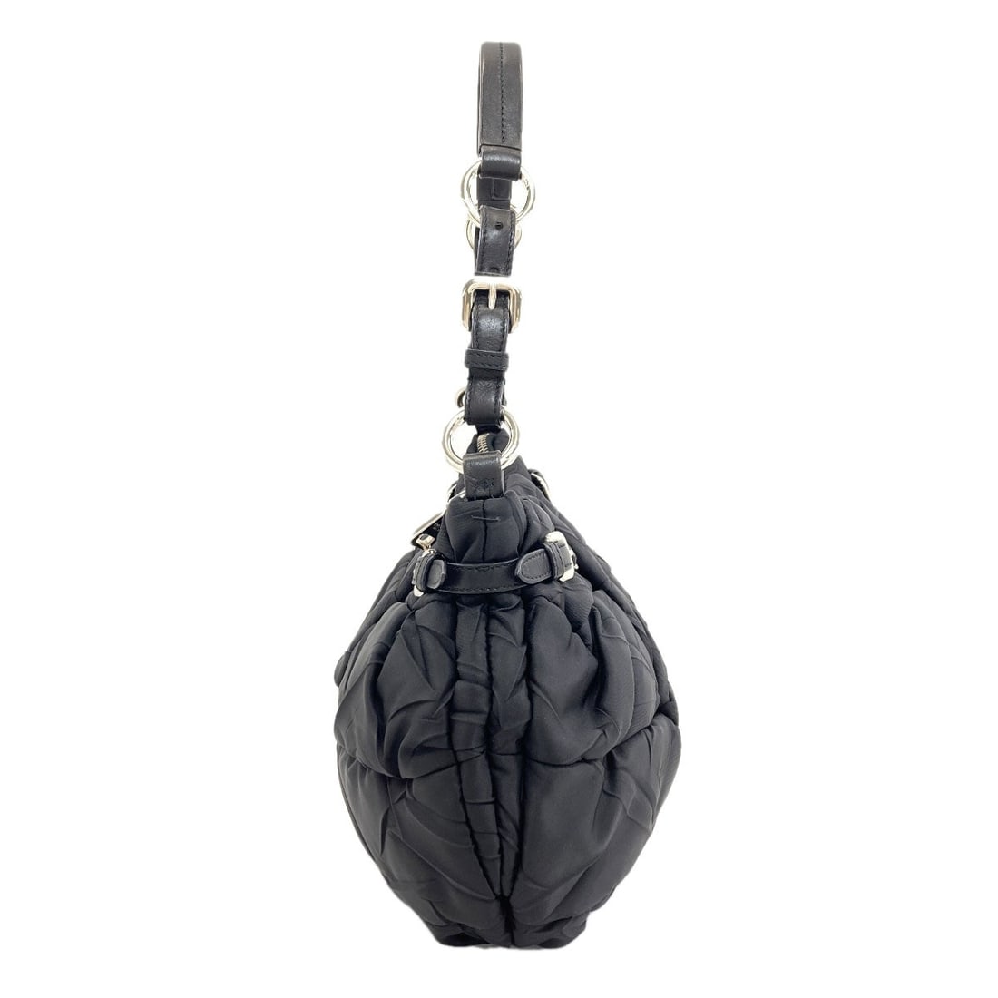 Logo Handbag Nylon Prada - 3