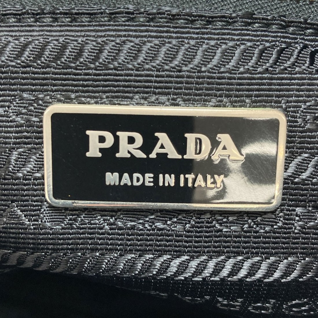 Logo Handbag Nylon Prada - 6