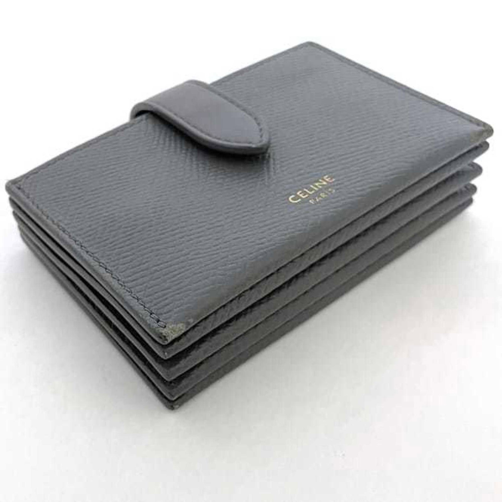 Card Case Leather Celine - 5
