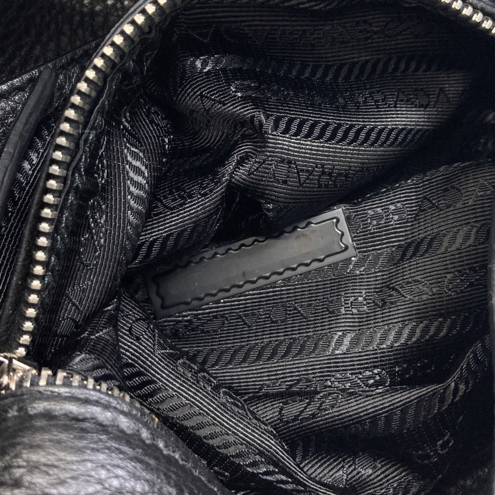 Leather Prada Tote Bag - 8
