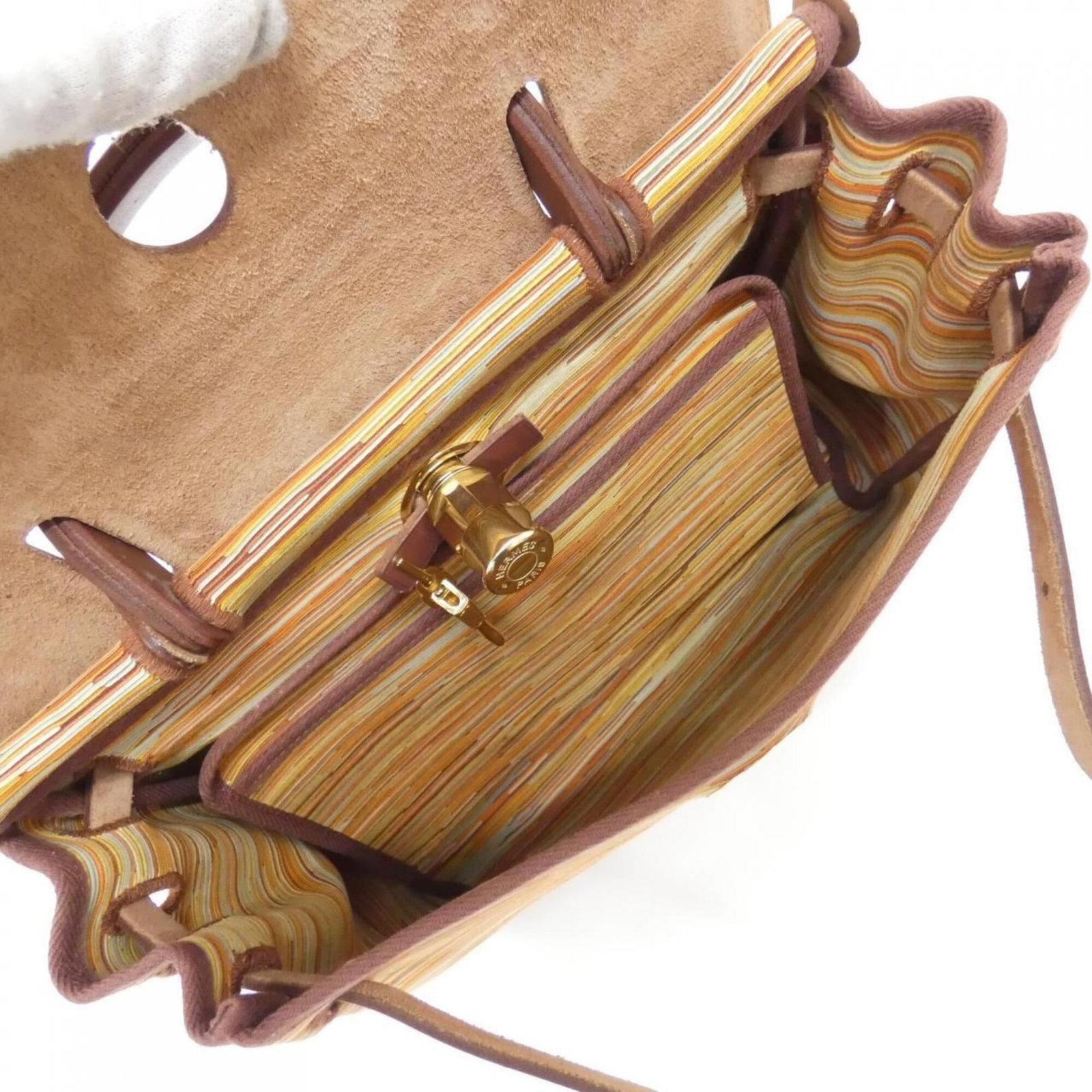 Handbag Leather Hermes - 10