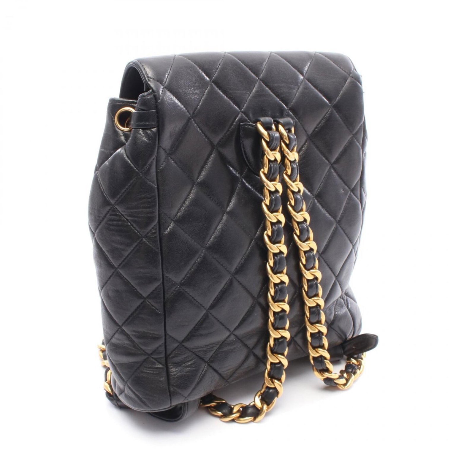 Leather Handbag Backpack Chanel - 2