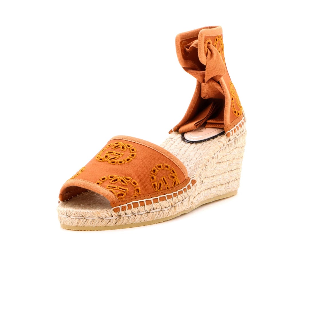 Damita Espadrilles Canvas Embroidered Interlocking Gucci Women's (1 of 5)