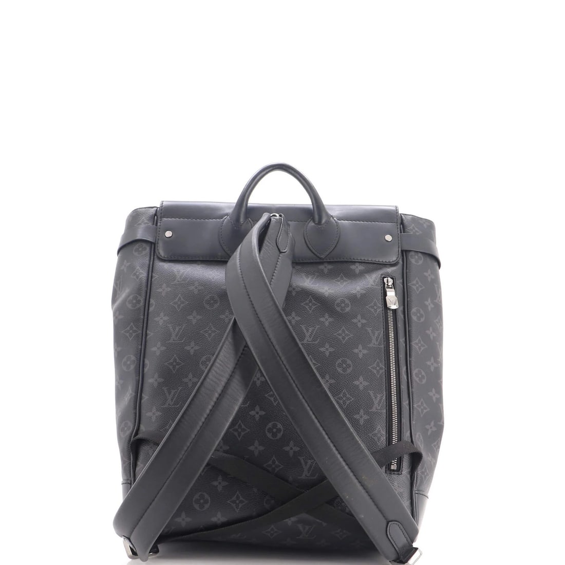 Steamer Backpack Monogram Eclipse Louis Vuitton Canvas - 3