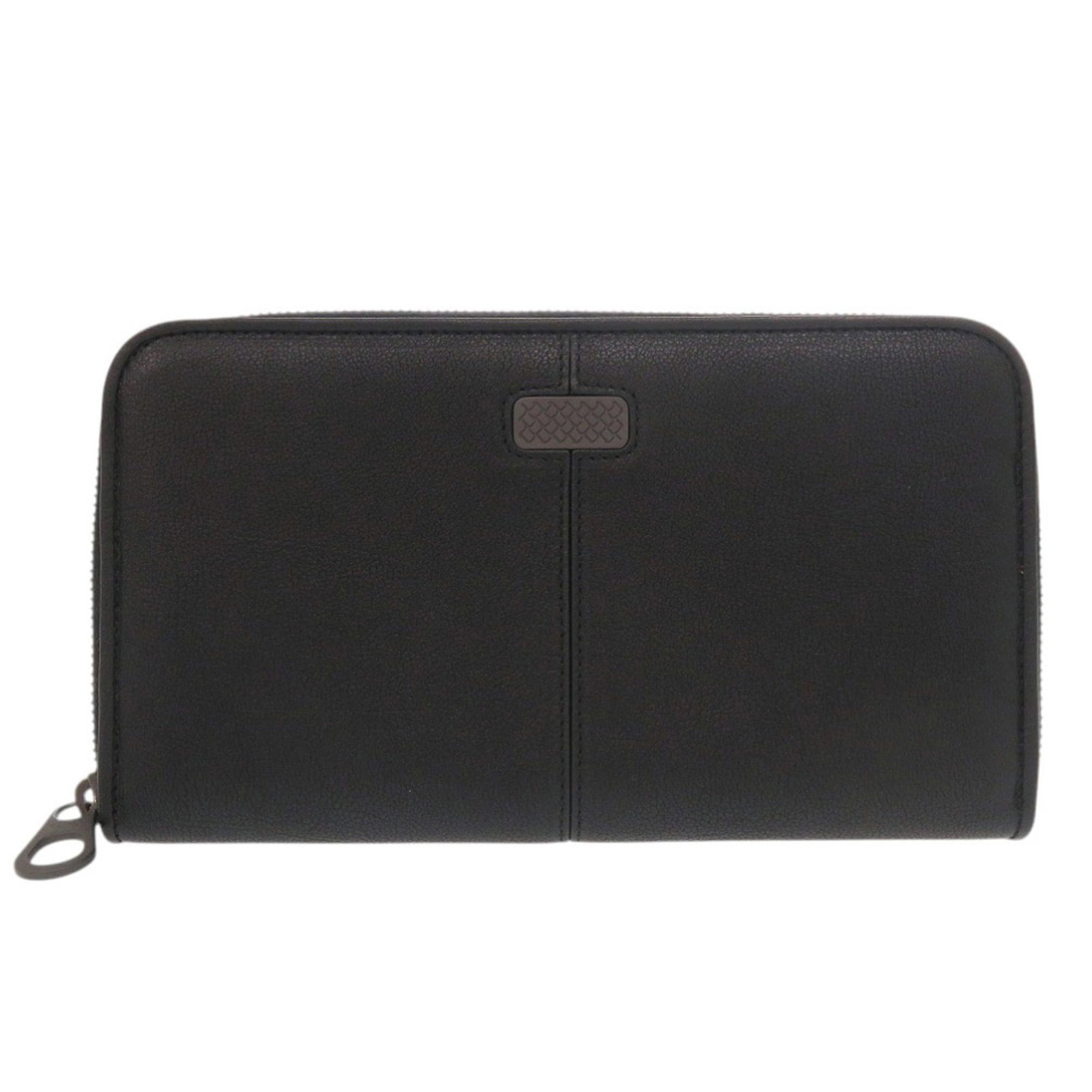Bottega Veneta Long Wallet (Bi-Fold) Leather: Bottega Veneta Long Wallet (Bi-Fold) Leather Bottega Veneta's Long Wallet is a sleek bi-fold design, crafted from high-quality black leather. Measuring 11.5cm x 21cm x 2.3cm, it offers ample space