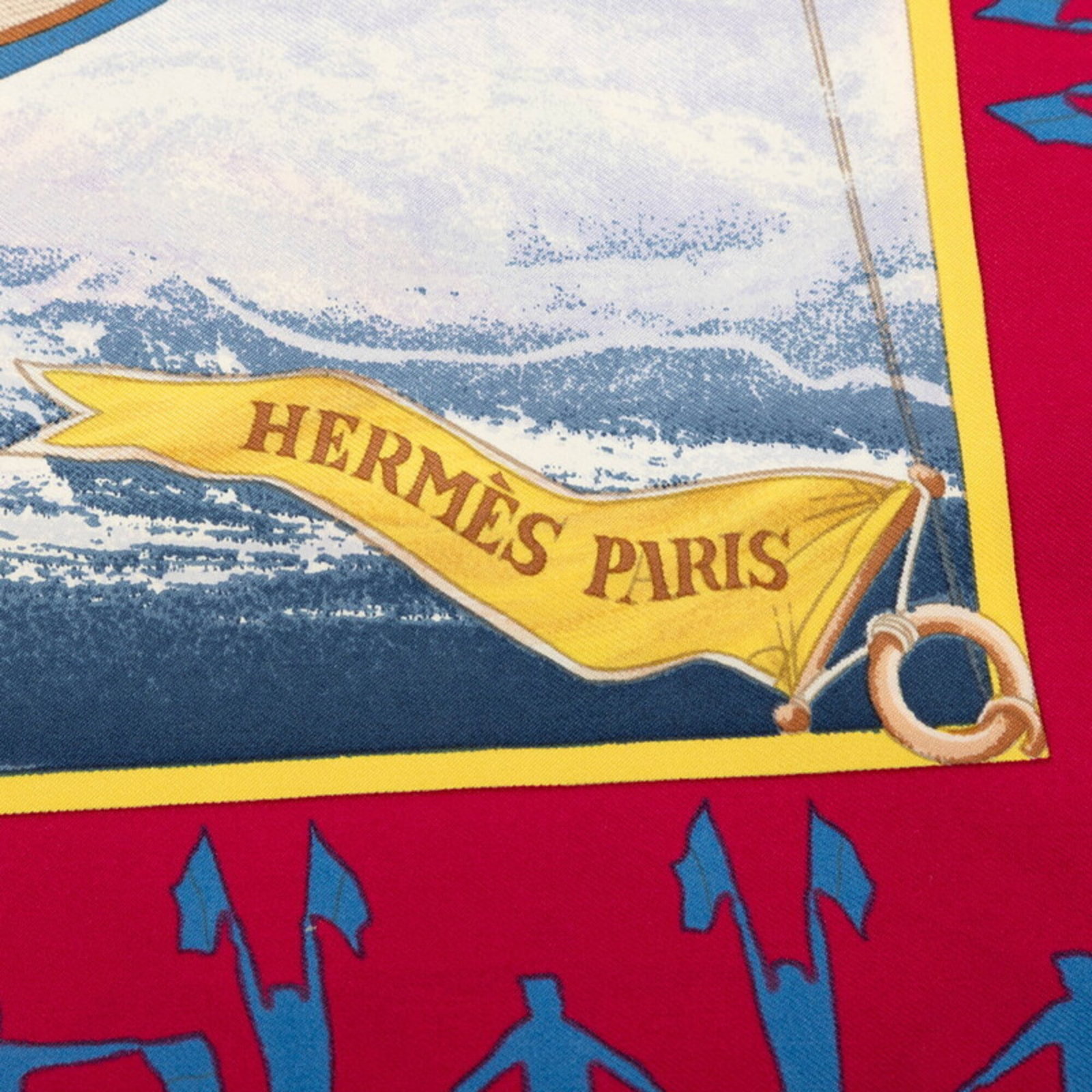 Silk Hermes Scarf - 3