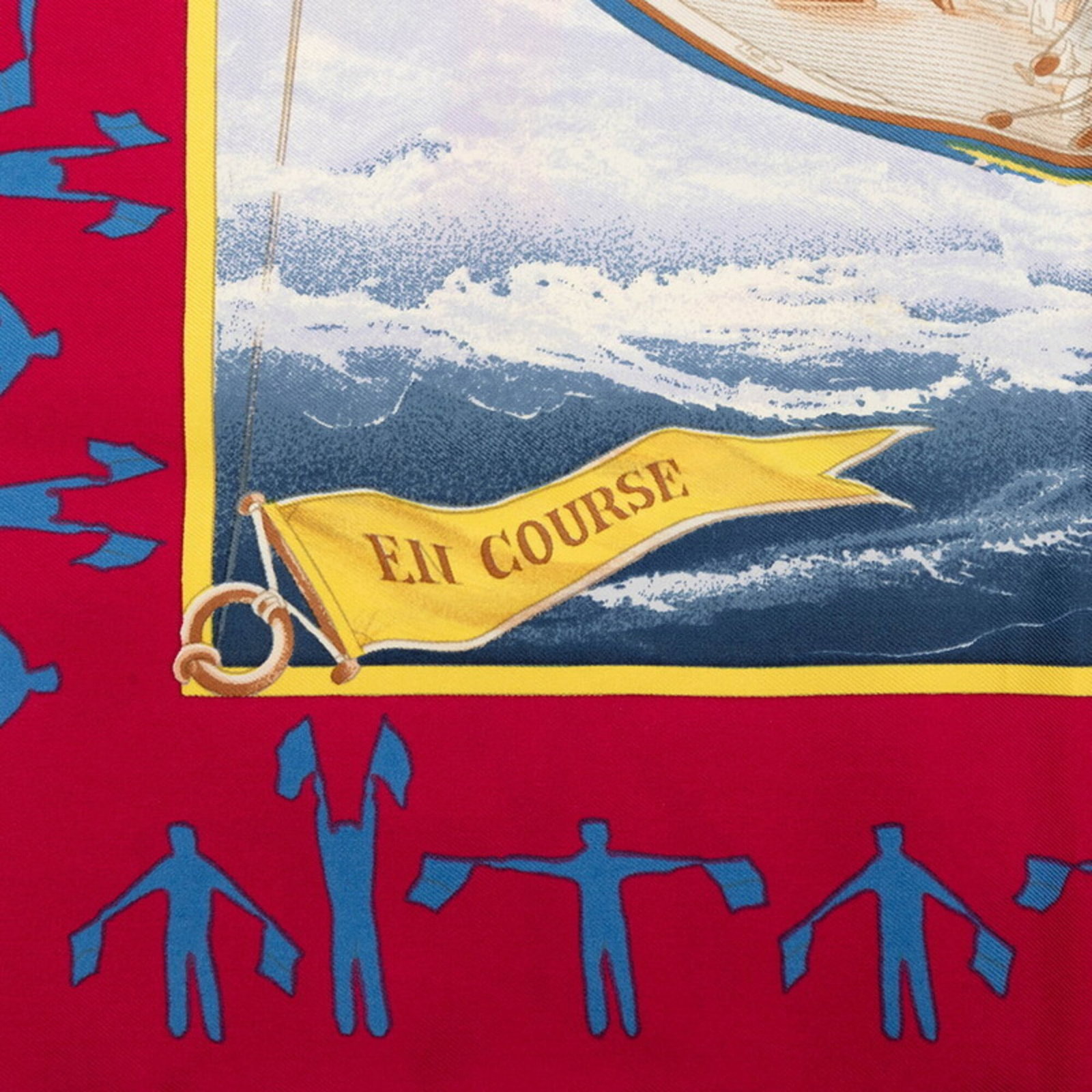 Silk Hermes Scarf - 5