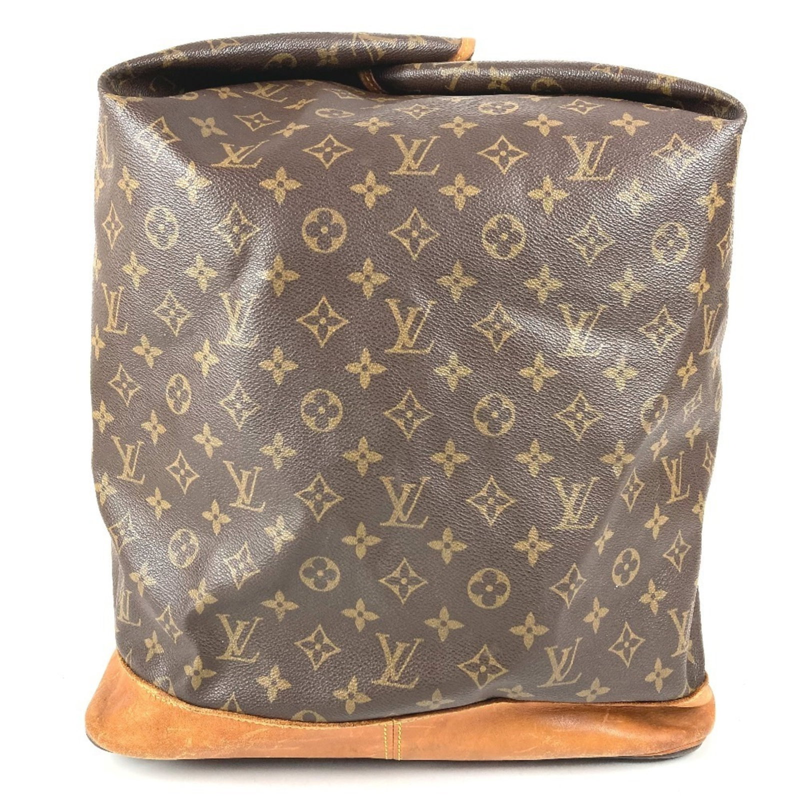 Shoulder Bag Monogram Louis Vuitton: Shoulder Bag Monogram Louis Vuitton Monogrammed in classic Louis Vuitton style, this shoulder bag boasts a timeless design with a signature brown monogram pattern. Measuring 53.5cm x 30cm x 34cm, it