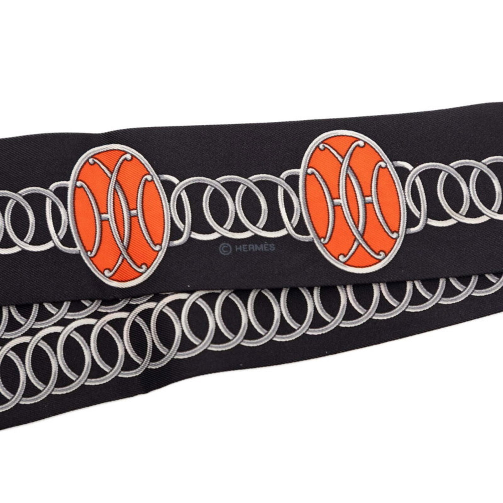 Silk Hermes Scarf - 3