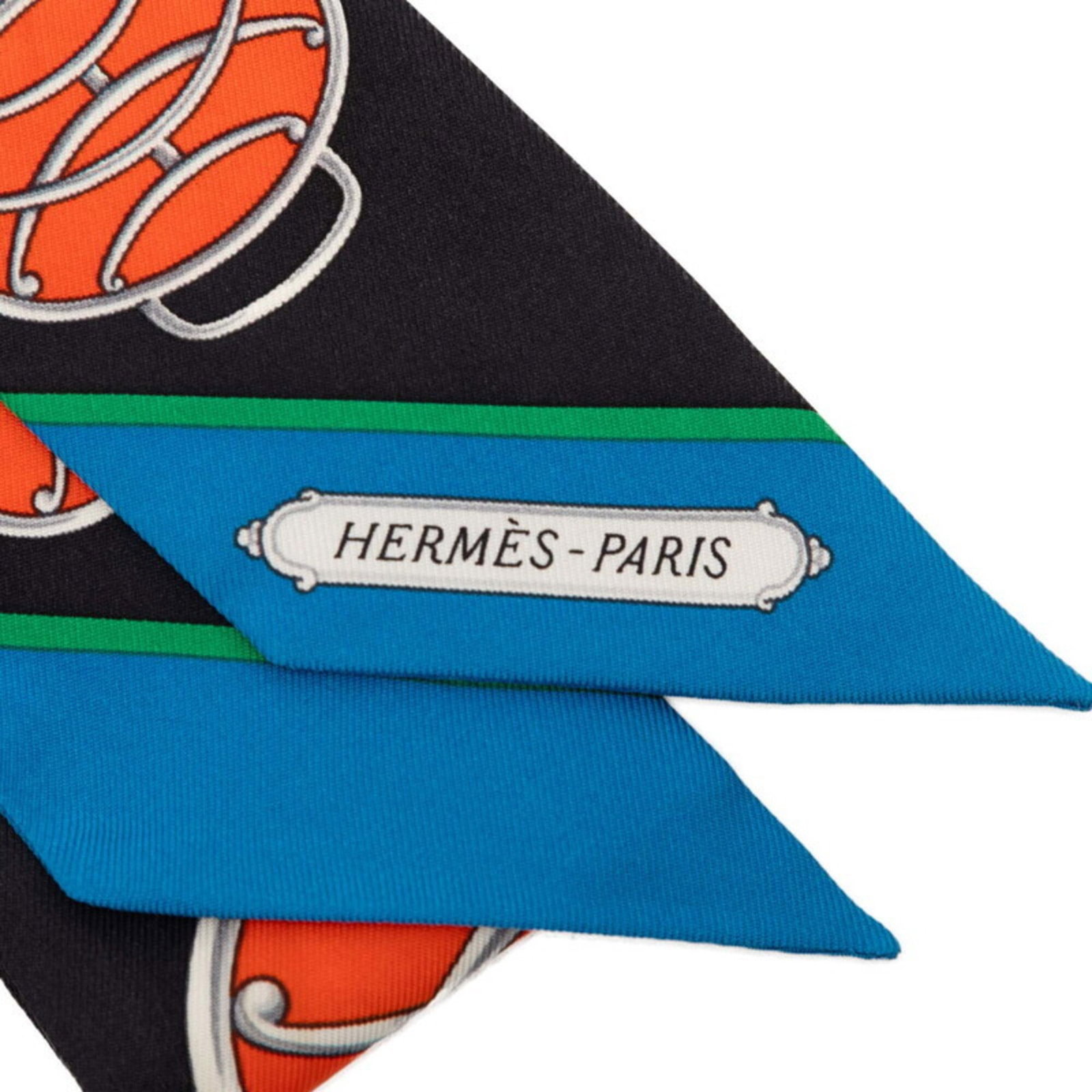 Silk Hermes Scarf - 4