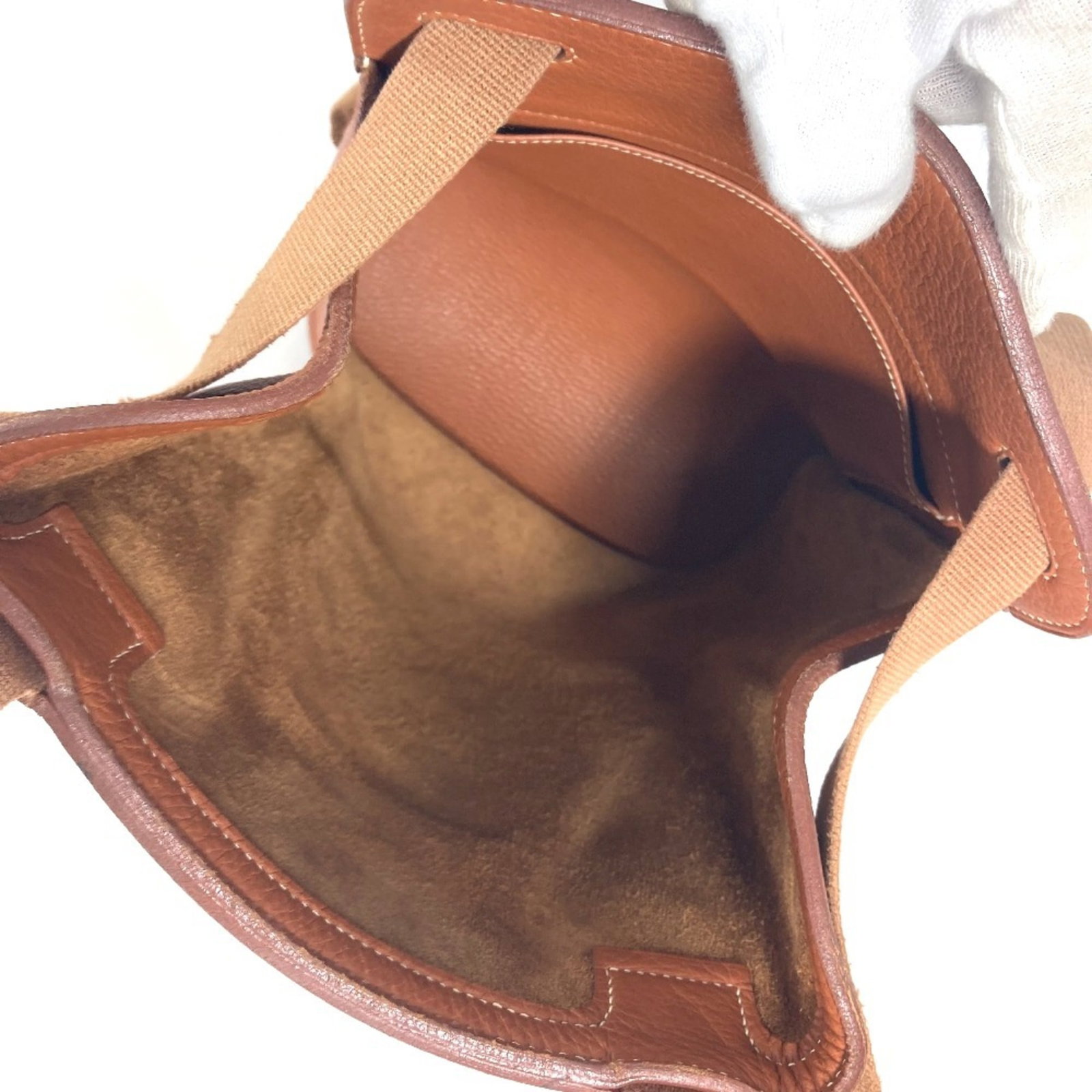 Hermes Leather Backpack - 11
