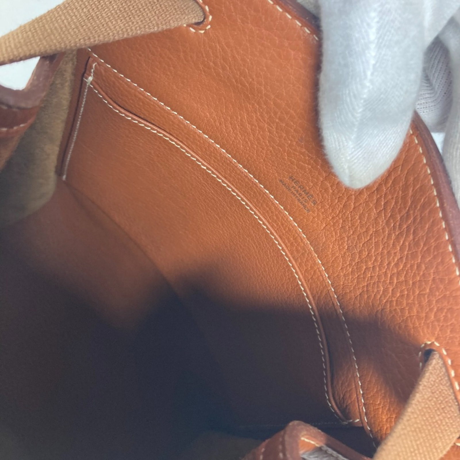 Hermes Leather Backpack - 13