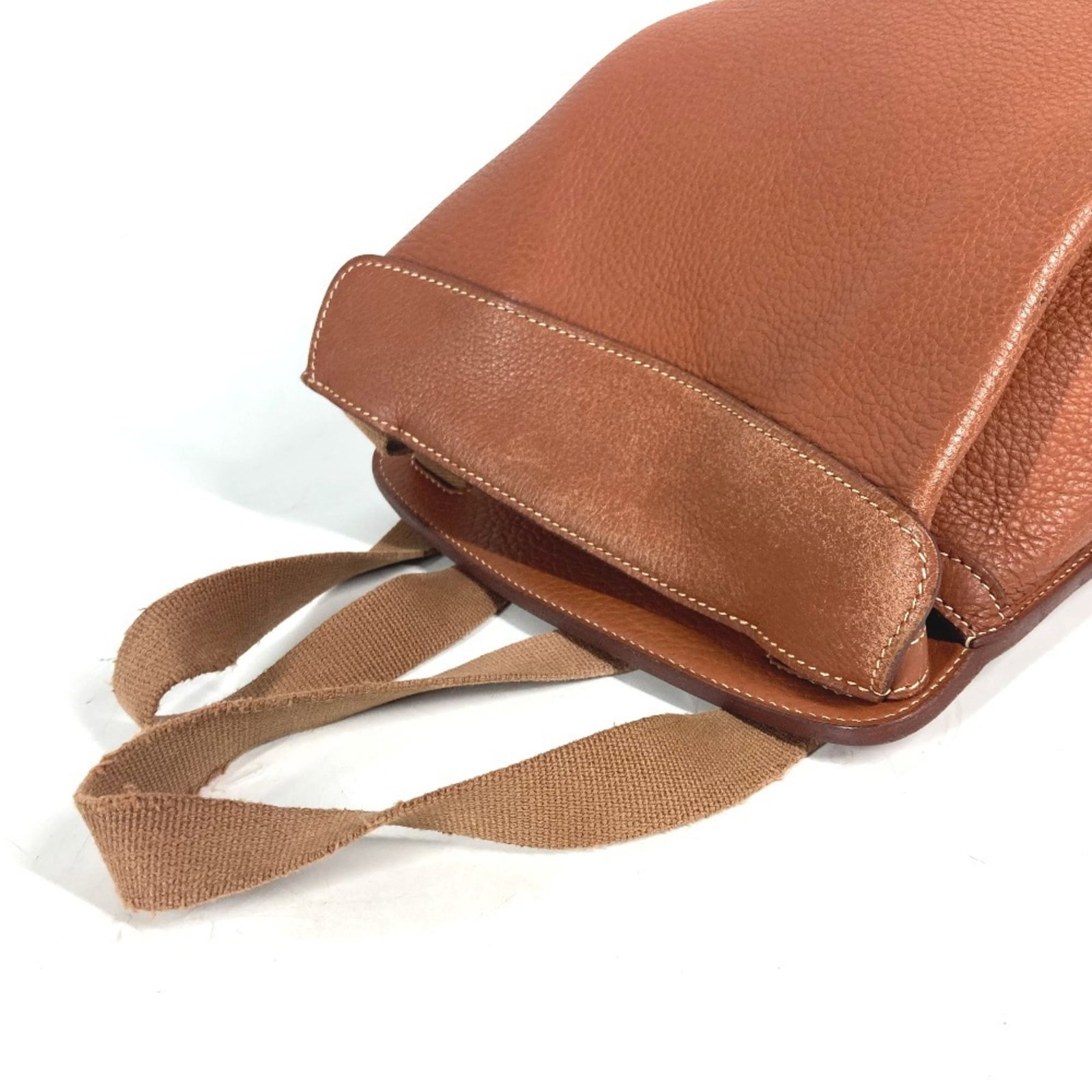 Hermes Leather Backpack - 6