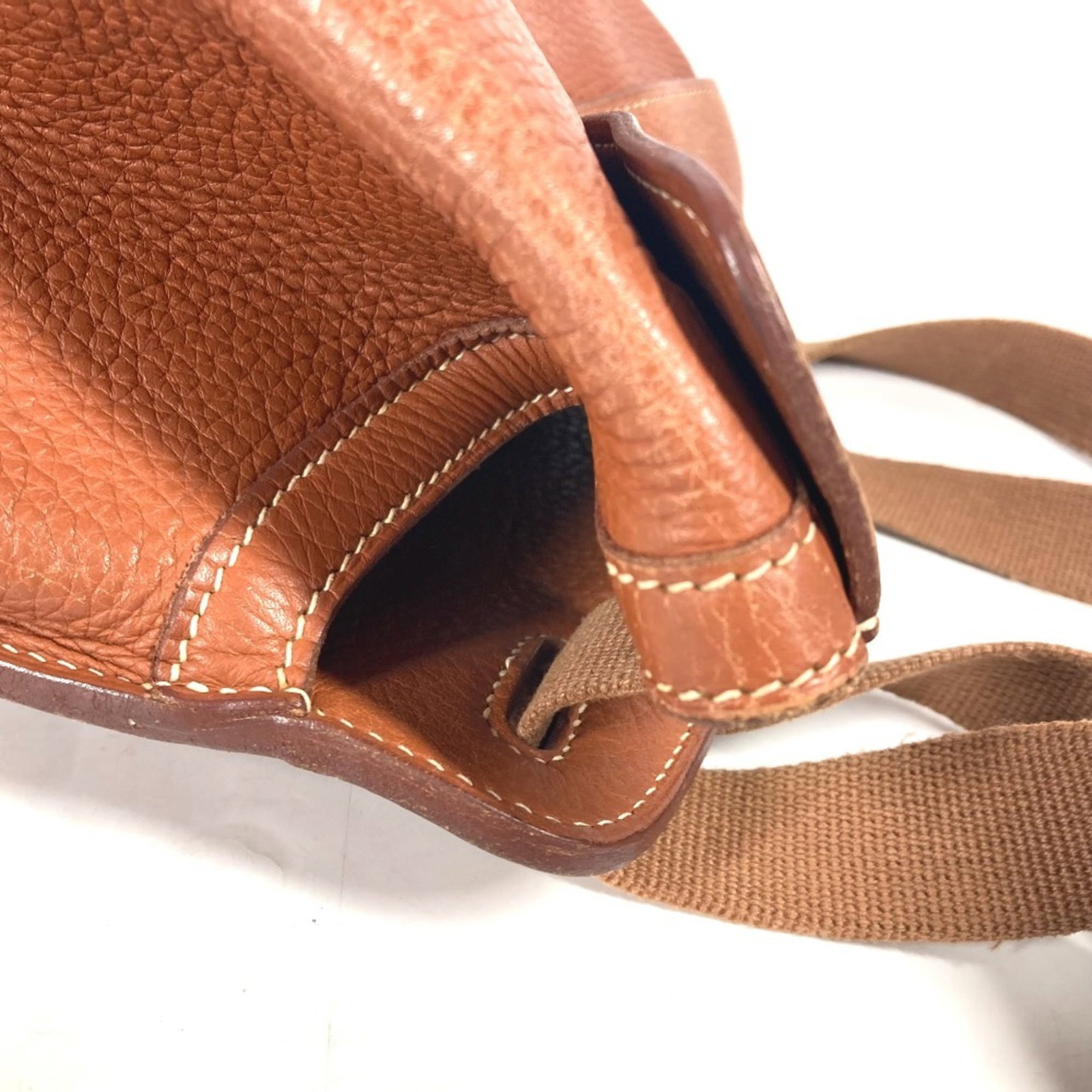 Hermes Leather Backpack - 7