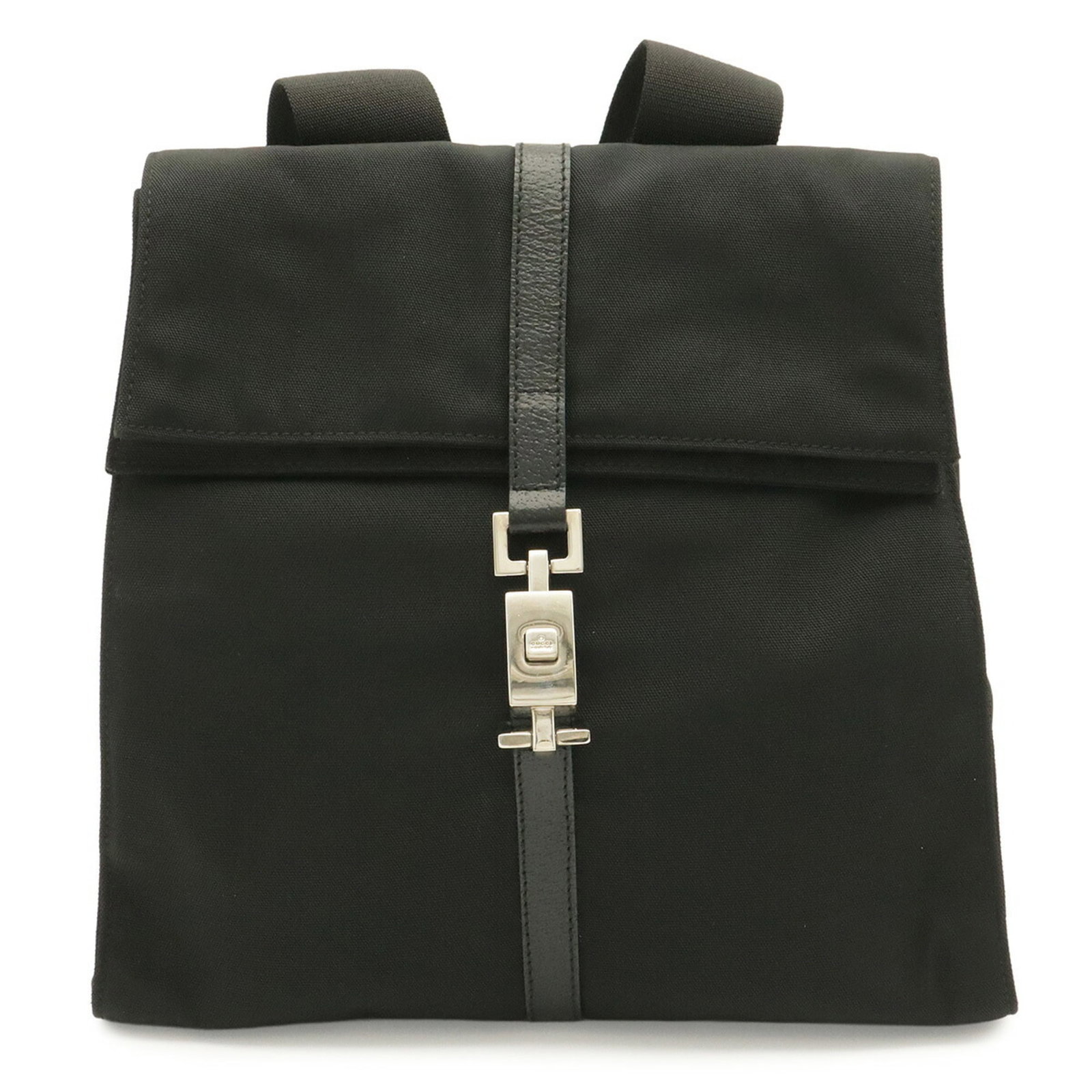 Nylon Leather Backpack Gucci - 2