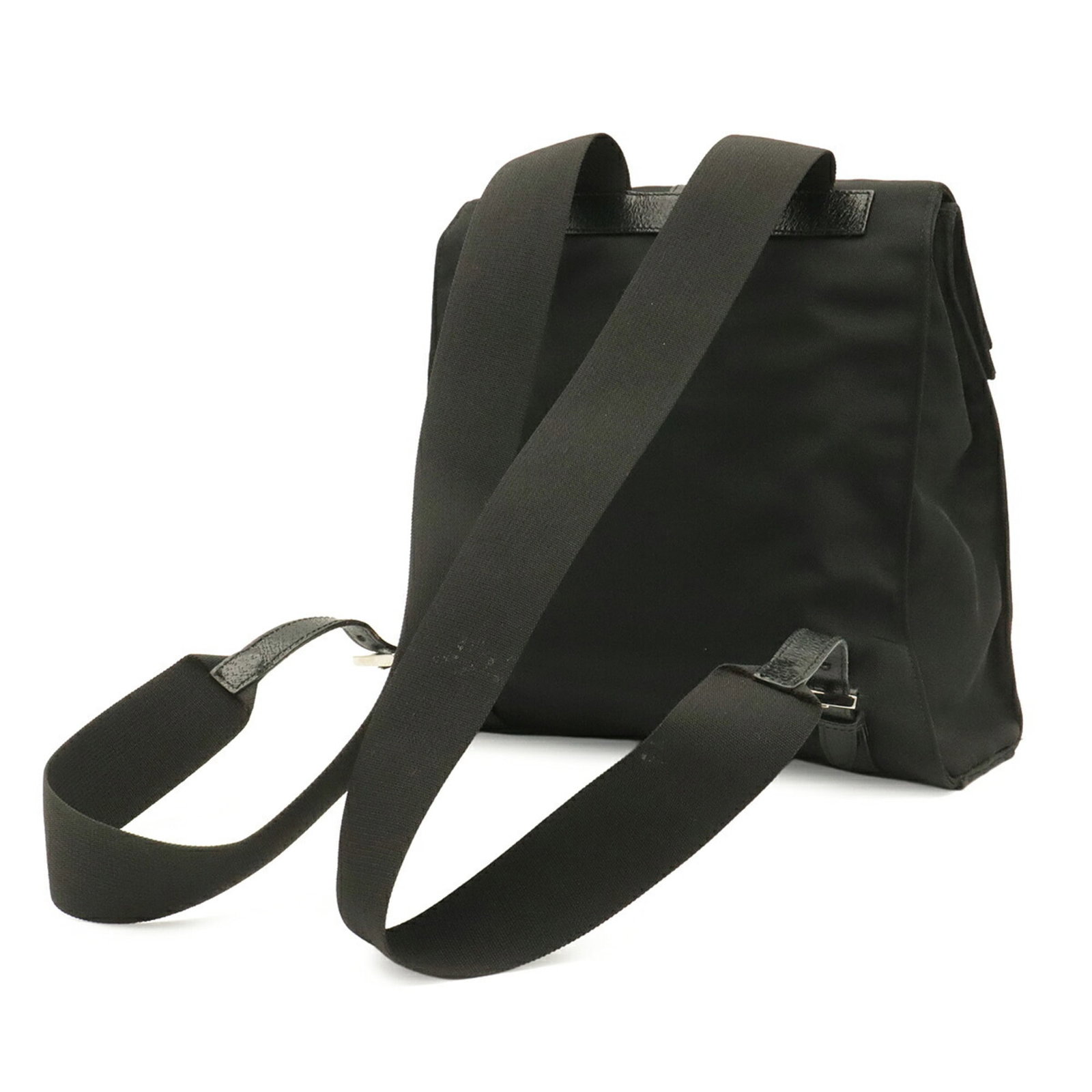 Nylon Leather Backpack Gucci - 3