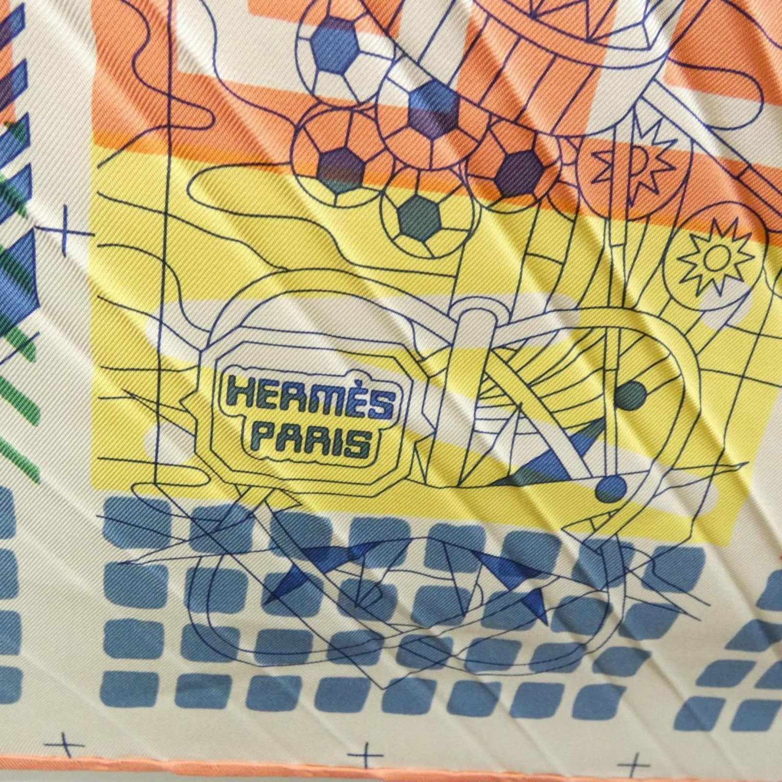 Silk Hermes Scarf - 2