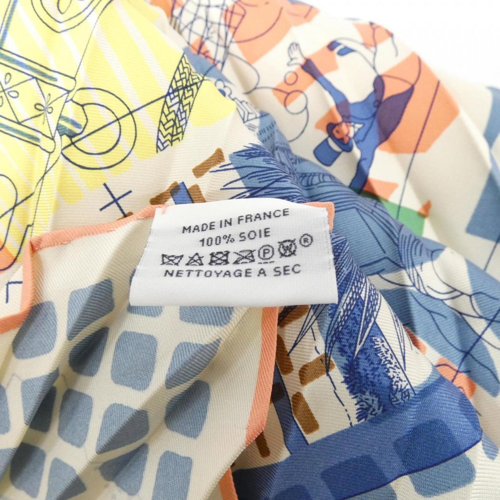Silk Hermes Scarf - 3