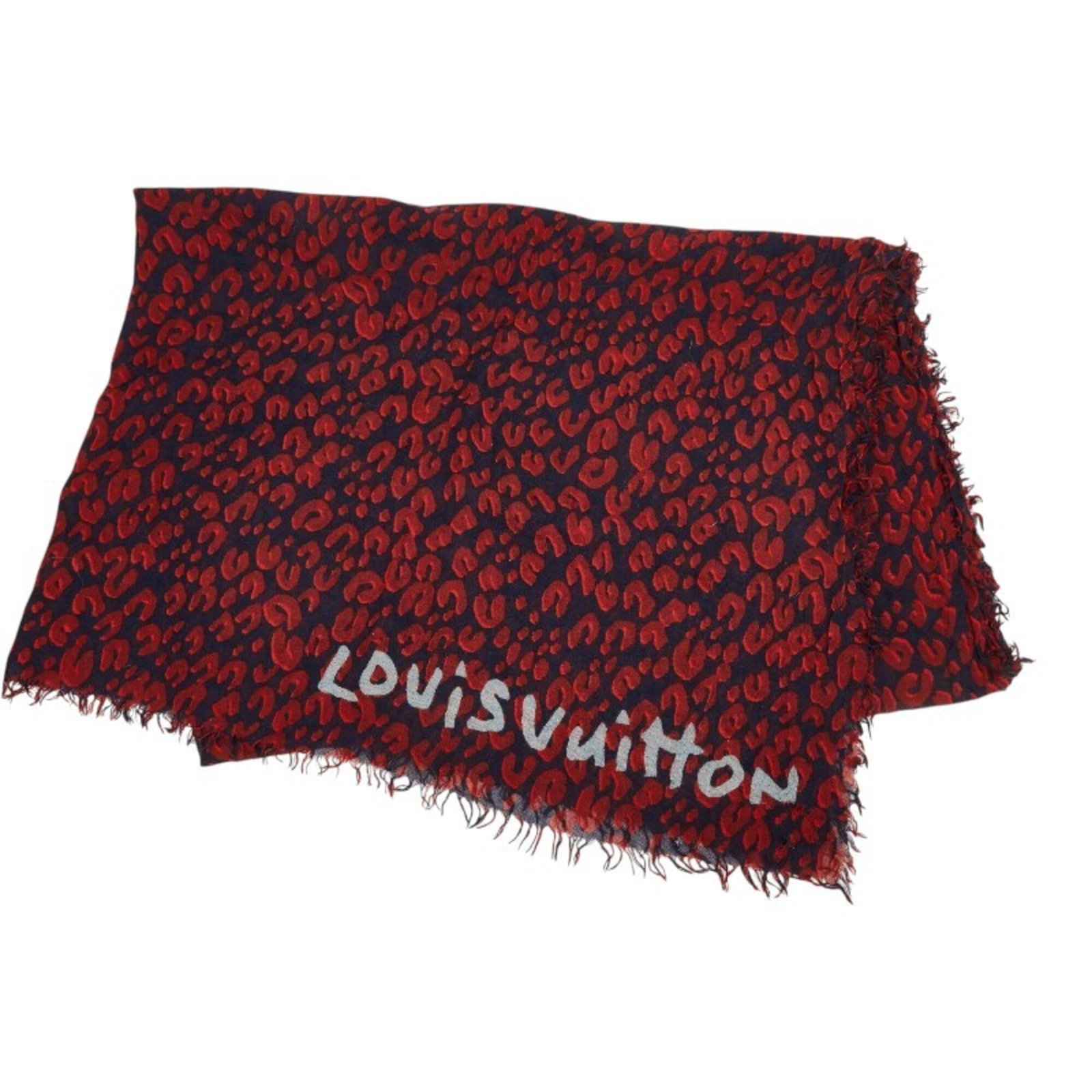 Shawl Silk Cashmere Louis Vuitton (1 of 5)