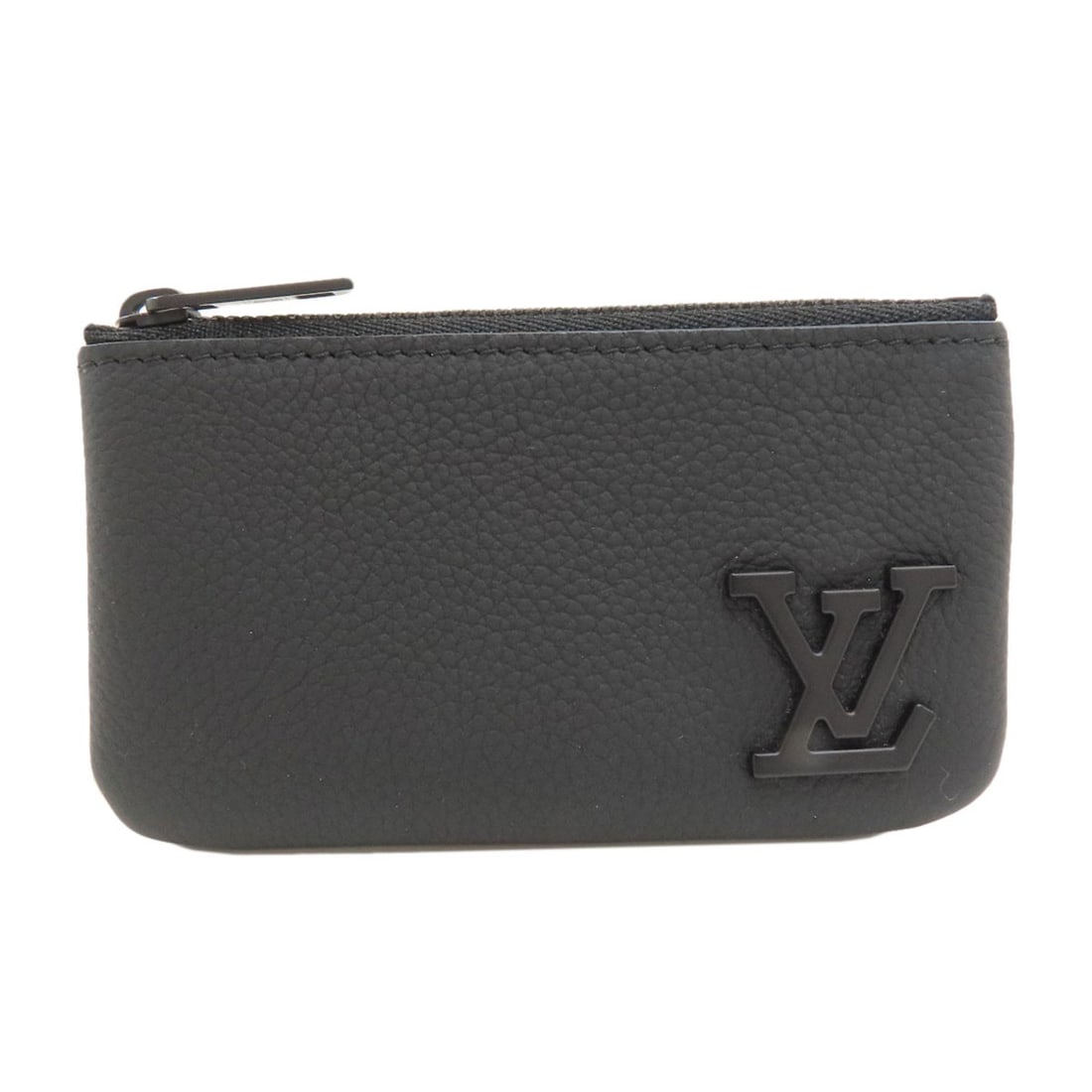 Leather Purse Coin Pochette Aerogram Louis Vuitton: Leather Purse Coin Pochette Aerogram Louis Vuitton Item Specifics: Brand: LOUIS VUITTON Style: coin purse Material: Leather Color: black Type: coin purse Closure: Zip Exterior Color: black