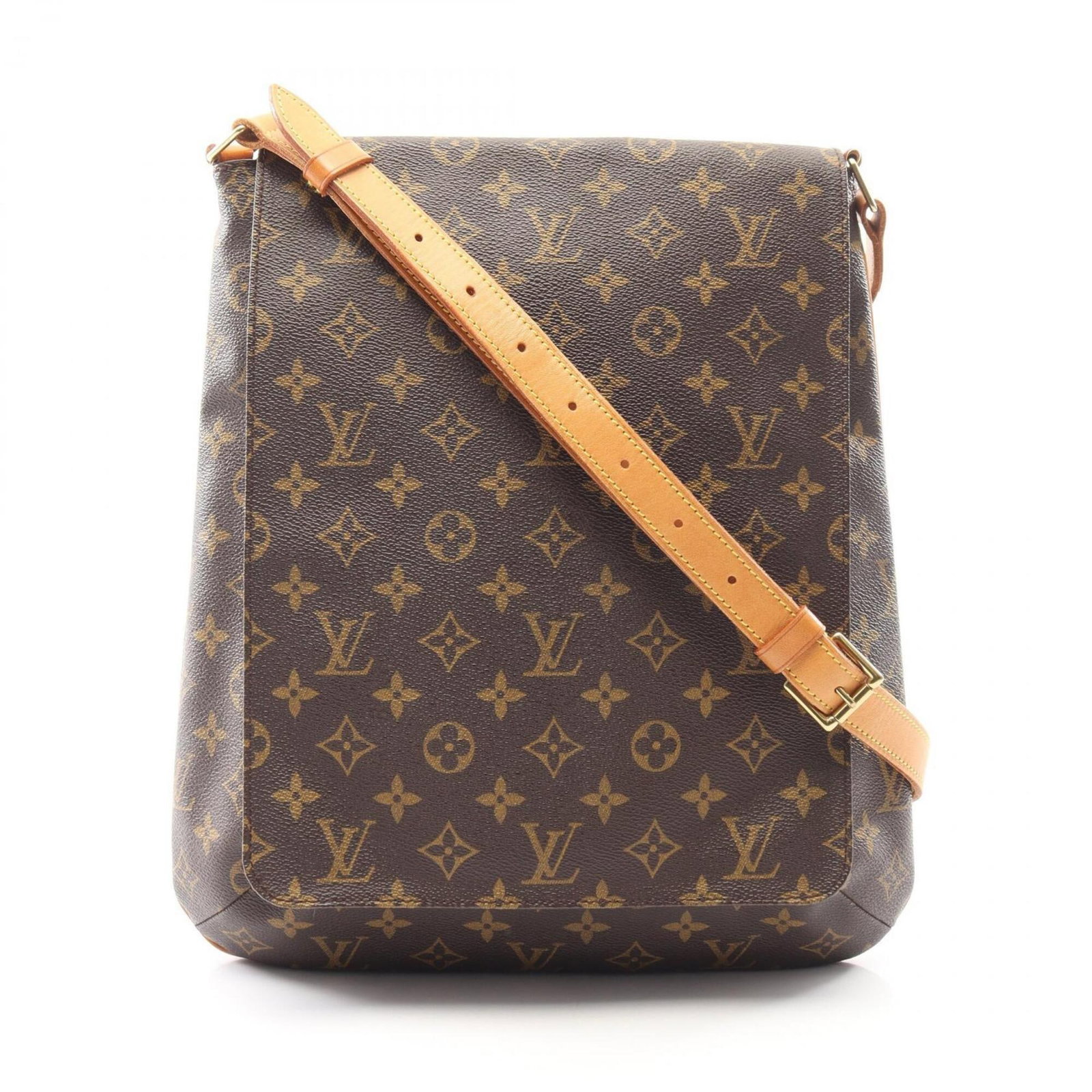 Shoulder Bag Coated Leather Louis Vuitton Handbag: Shoulder Bag Coated Leather Louis Vuitton Handbag Coated canvas and leather combine in this classic Louis Vuitton shoulder bag, boasting a timeless design and a rich brown monogram pattern. Measuring 