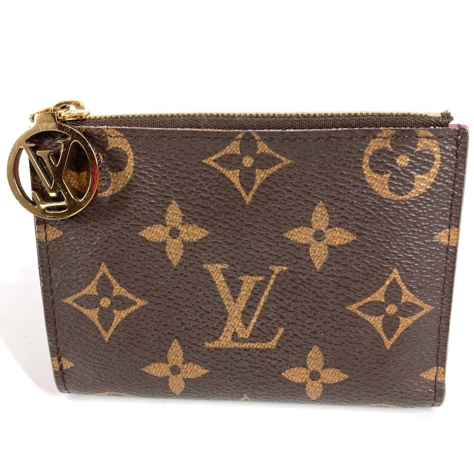 Louis Vuitton Wallet (Bi-Fold) Monogram Canvas: Louis Vuitton Wallet (Bi-Fold) Monogram Canvas Louis Vuitton's iconic bi-fold wallet features the signature monogram canvas design, available in both brown and pink hues. Made from high-quality