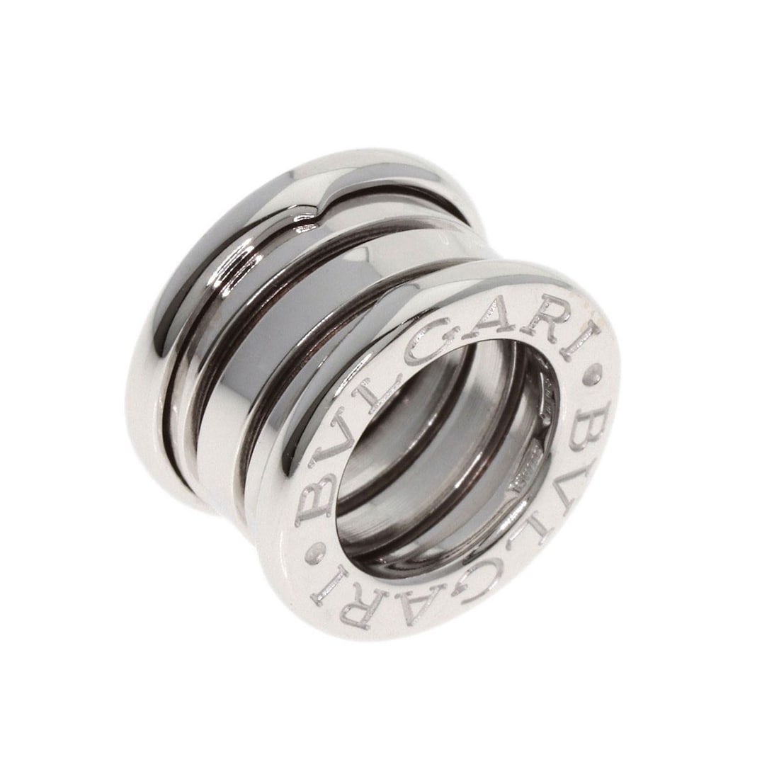 Bvlgari B.Zero1 Pendant Top K18 White Gold: Bvlgari B.Zero1 Pendant Top K18 White Gold K18 White Gold pendant top from BVLGARI, featuring a silver metal exterior with a signature. Made from high-purity K18 gold, this piece showcases the