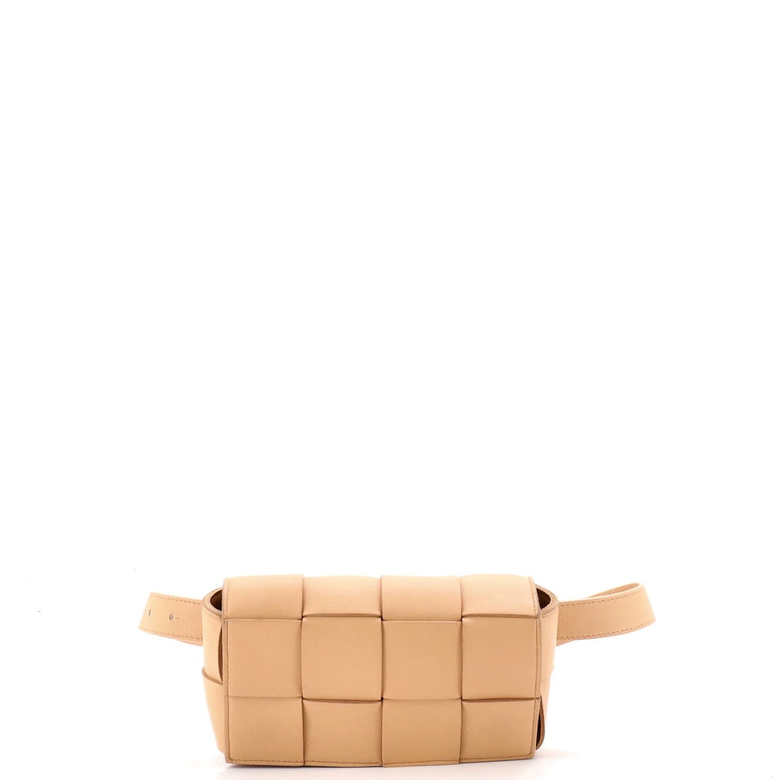 Maxi Intrecciato Leather Cassette Bag Belt Bottega: Maxi Intrecciato Leather Cassette Bag Belt Bottega Maxi Intrecciato Leather Cassette Bag Belt Bottega - A Neutral Neutral Leather Belt with Aged Gold Hardware. This Bottega Veneta maxi intrecciato