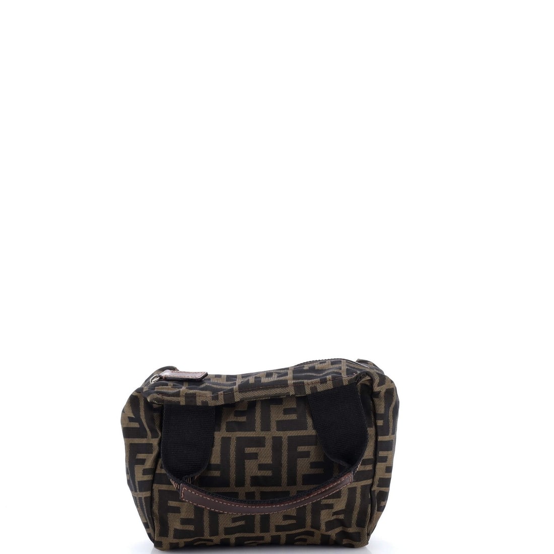 Fendi Vintage 1925 Cosmetic Tote Zucca Canvas Mini: Fendi Vintage 1925 Cosmetic Tote Zucca Canvas Mini The Fendi Vintage 1925 Cosmetic Tote Zucca Canvas Mini is a rare and stylish find from the early 20th century. This mini tote features a classic