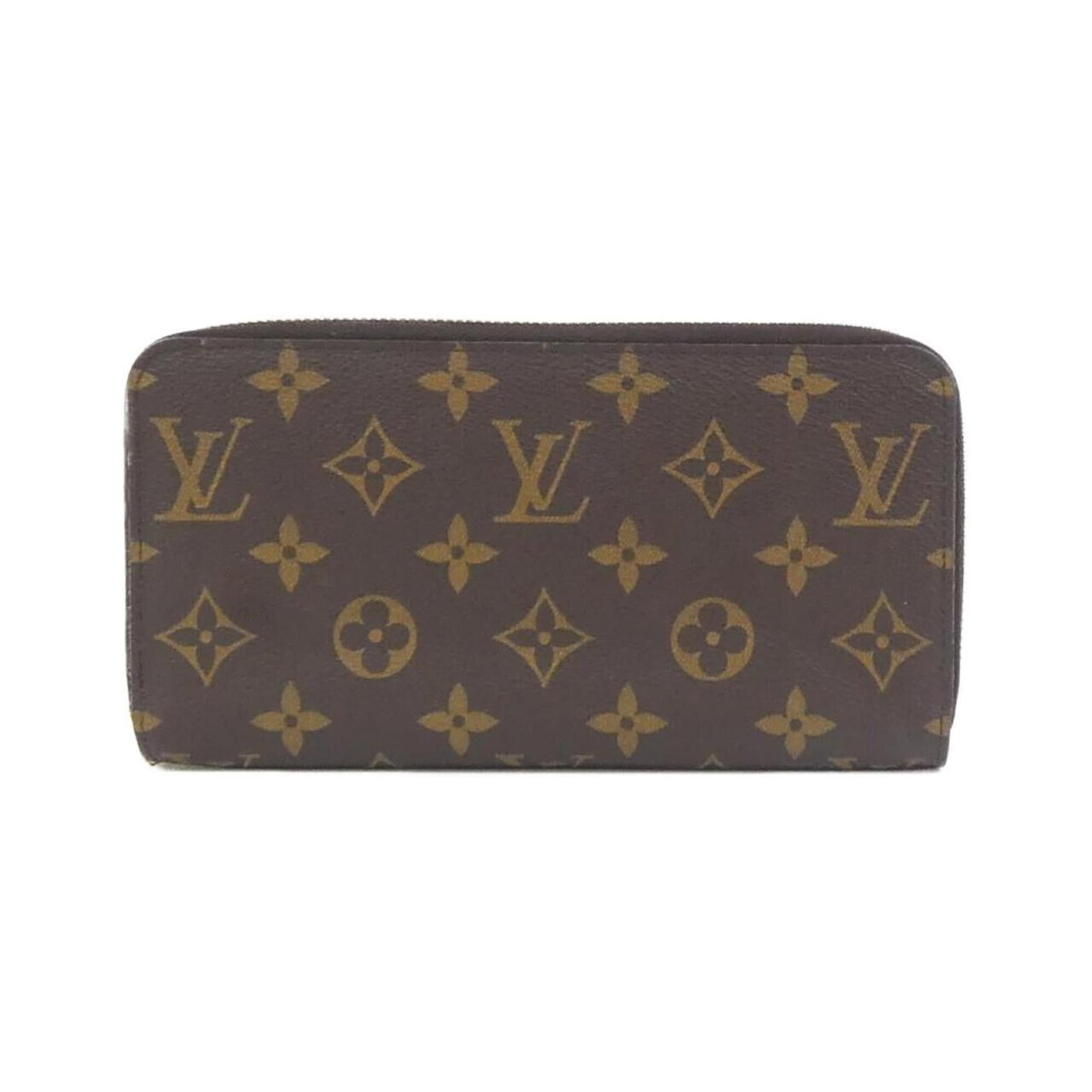 Canvas Long Wallet Coated Louis Vuitton Bi Fold: Canvas Long Wallet Coated Louis Vuitton Bi Fold Canvas Long Wallet Coated Louis Vuitton Bi Fold is a bi-fold wallet made from coated canvas, featuring a signature on the interior. The wallet measures