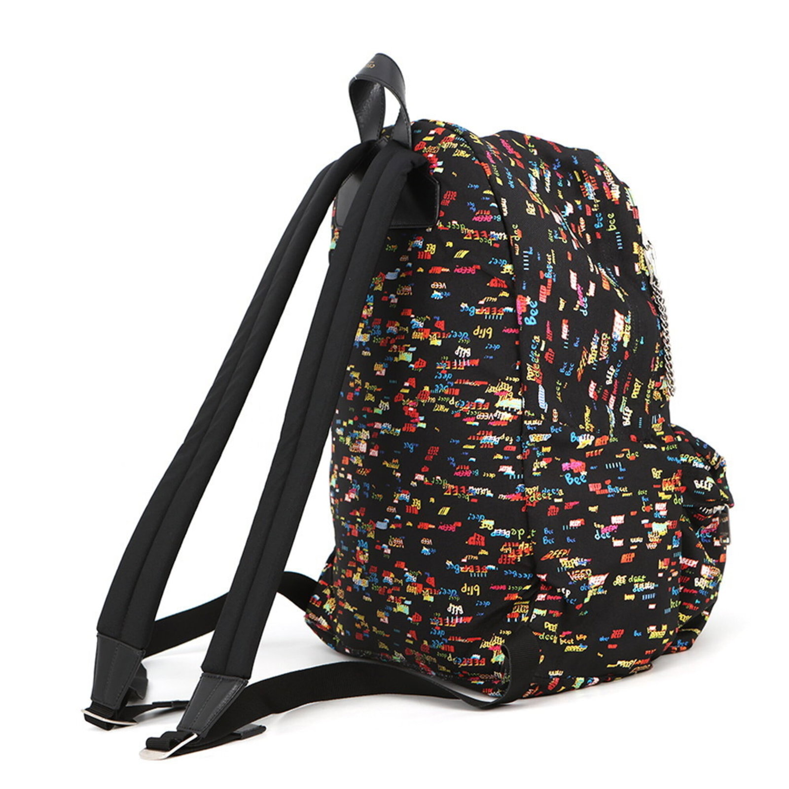 Canvas Leather Backpack Celine - 2