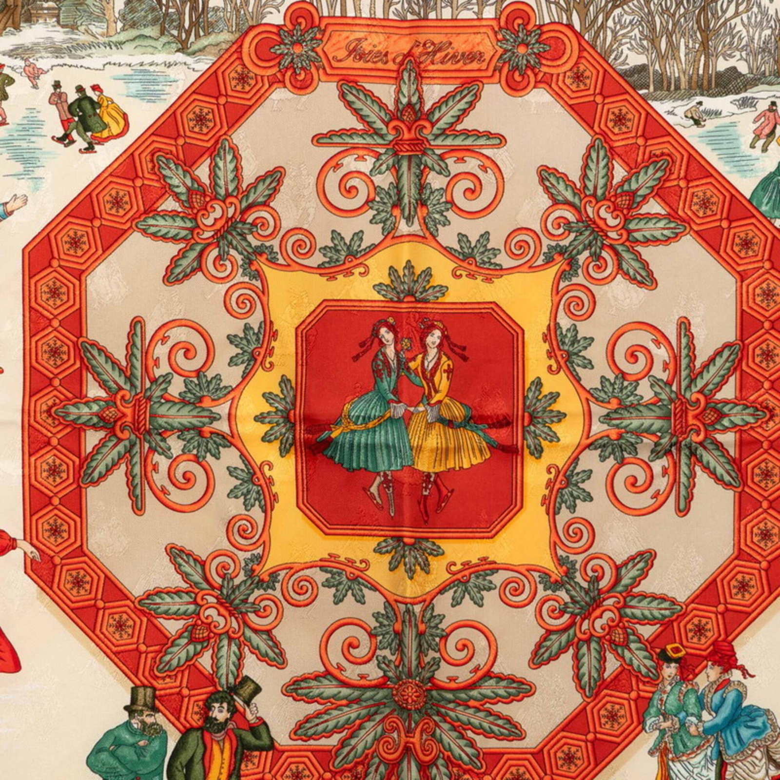 Silk Hermes Scarf - 2