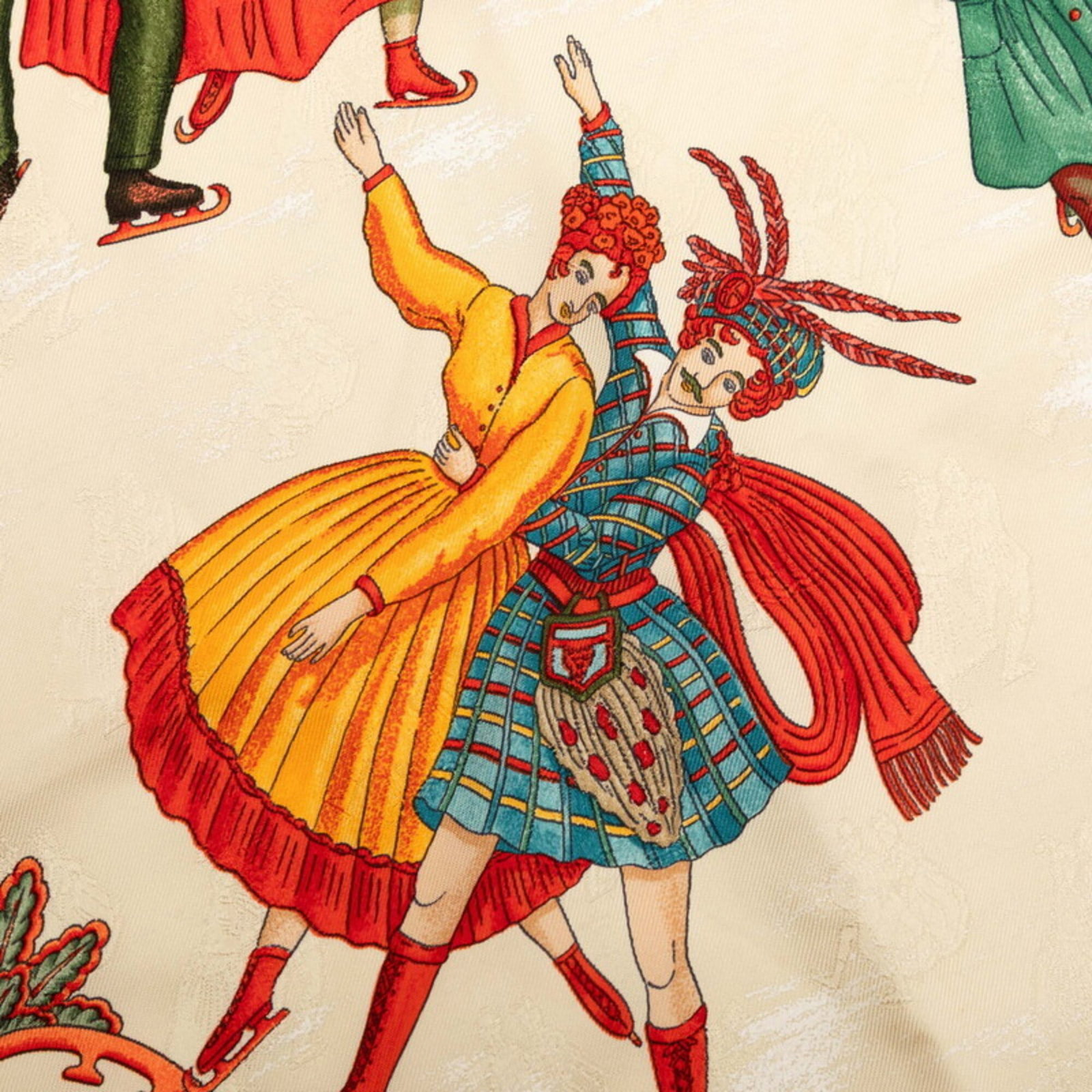 Silk Hermes Scarf - 3