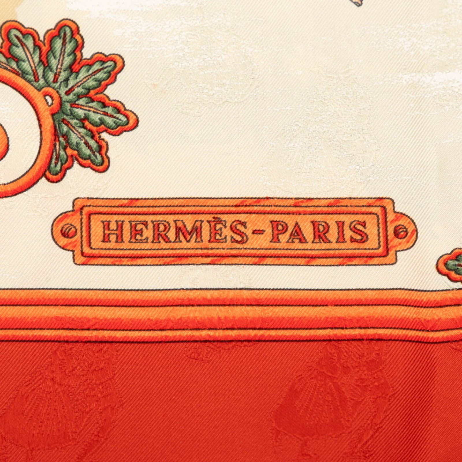 Silk Hermes Scarf - 5