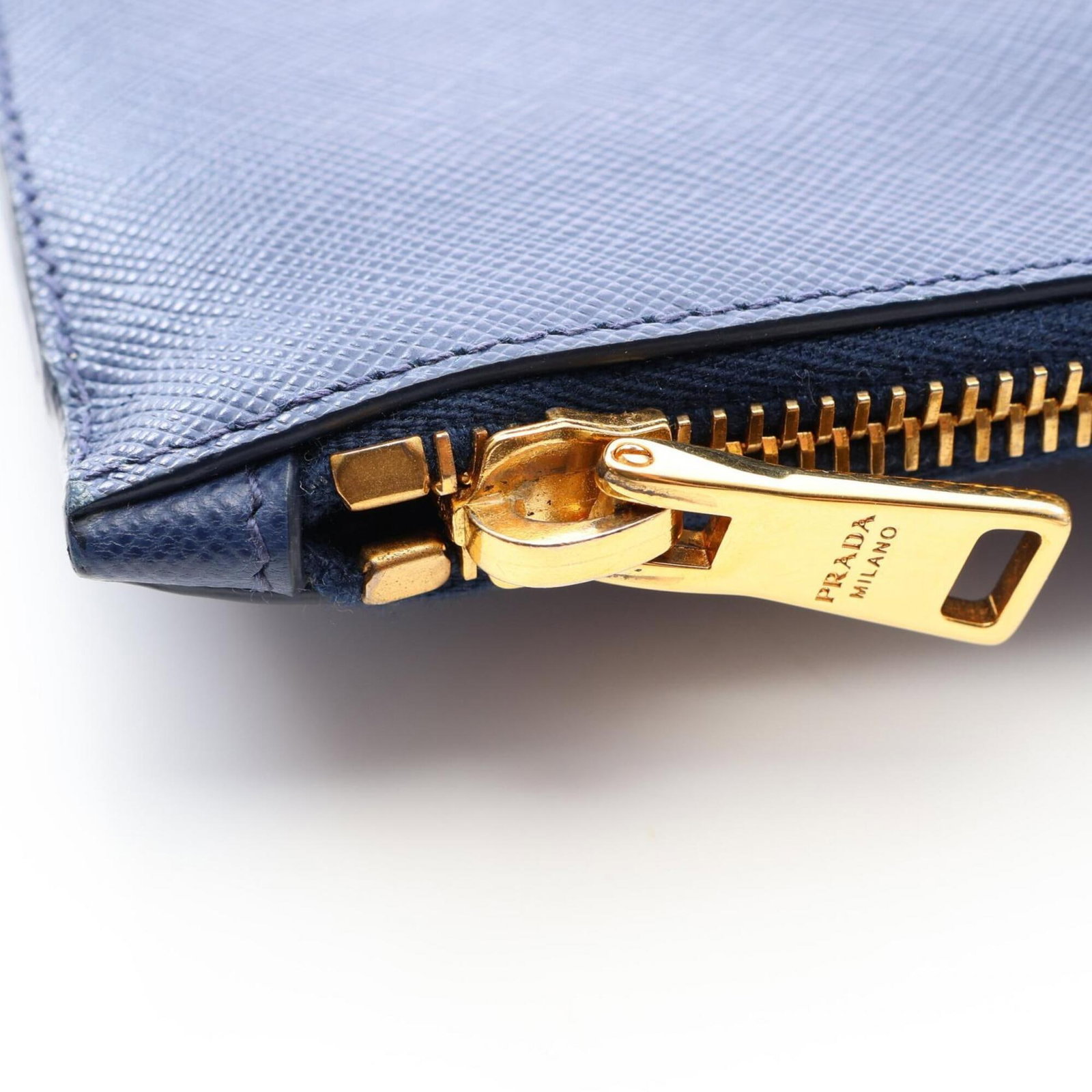 Pouch Handbag Leather Prada - 10