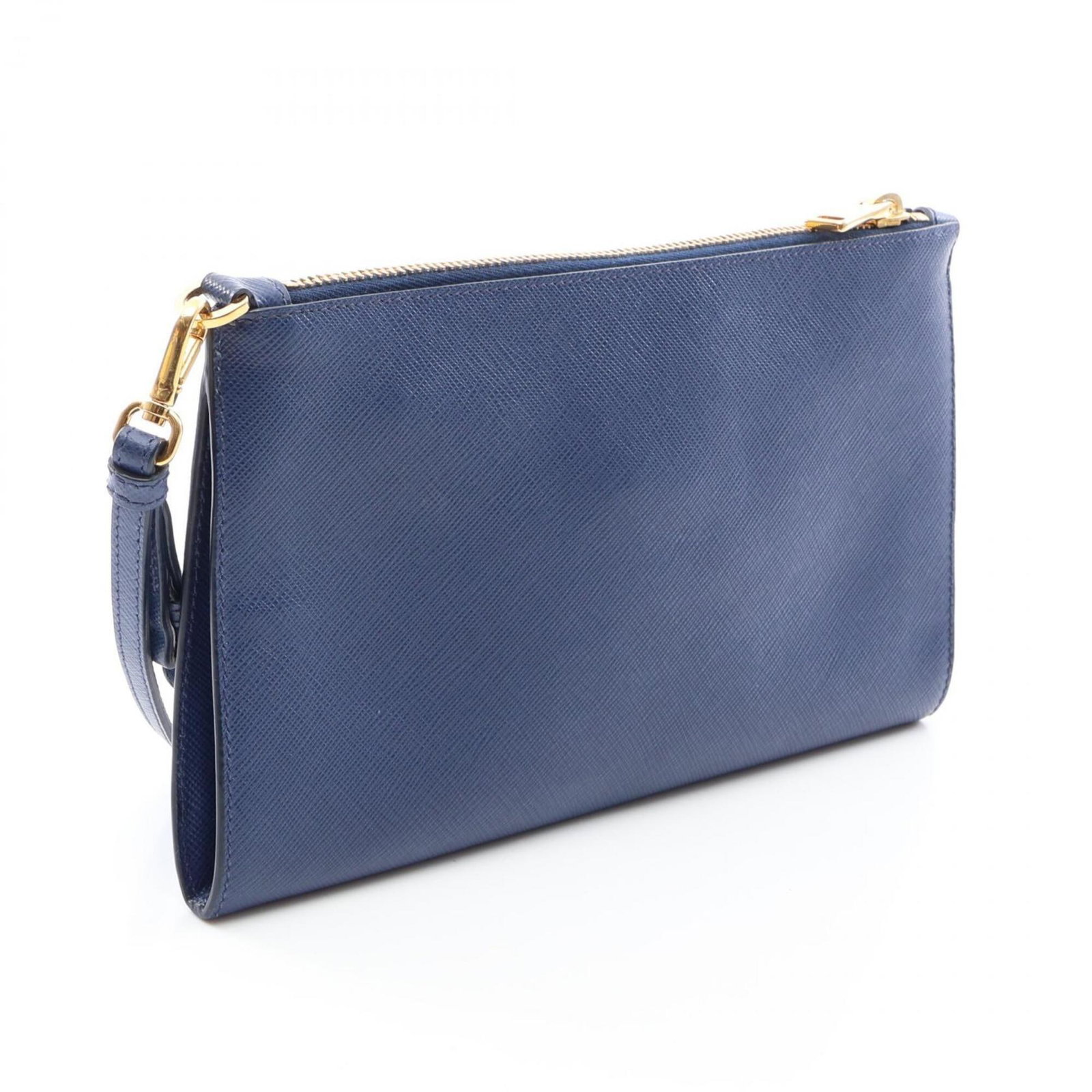 Pouch Handbag Leather Prada - 2
