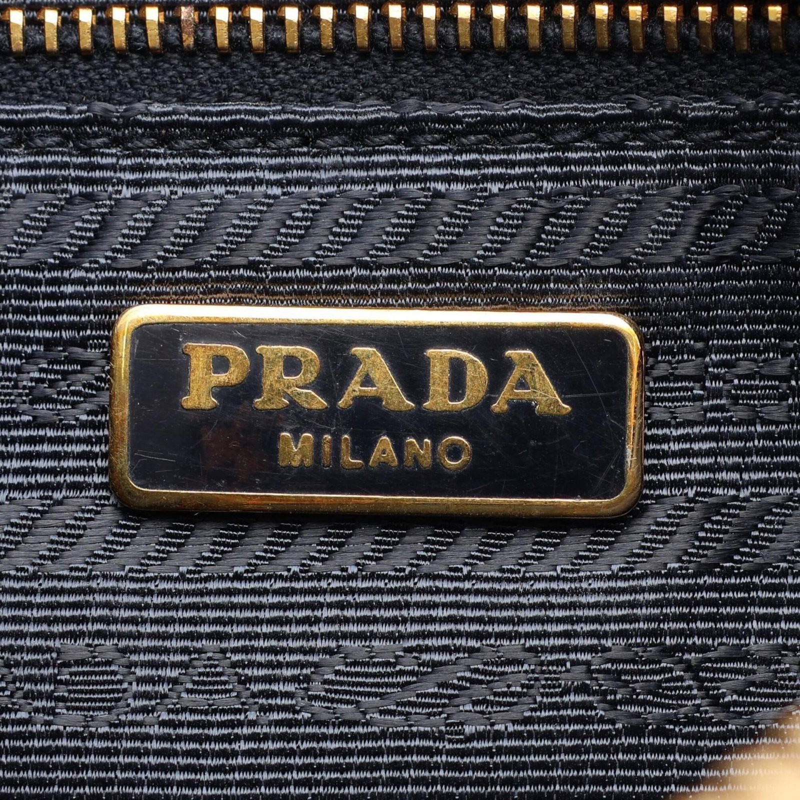 Pouch Handbag Leather Prada - 4