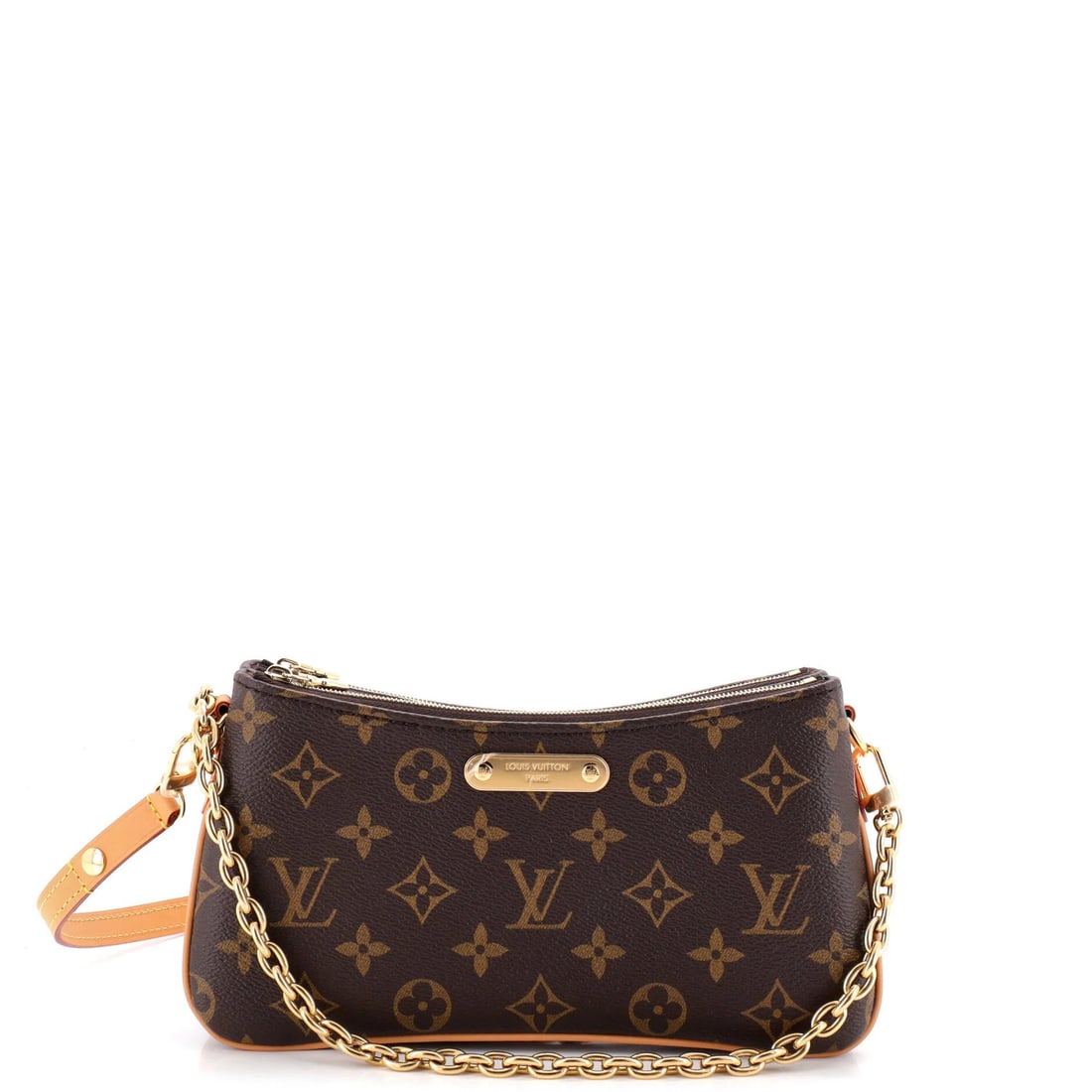 Monogram Canvas Pochette Liv Louis Vuitton: Monogram Canvas Pochette Liv Louis Vuitton Monogram Canvas Pochette Liv Louis Vuitton - A timeless and stylish cross body bag from the iconic Louis Vuitton brand. This pristine brown canvas pochette