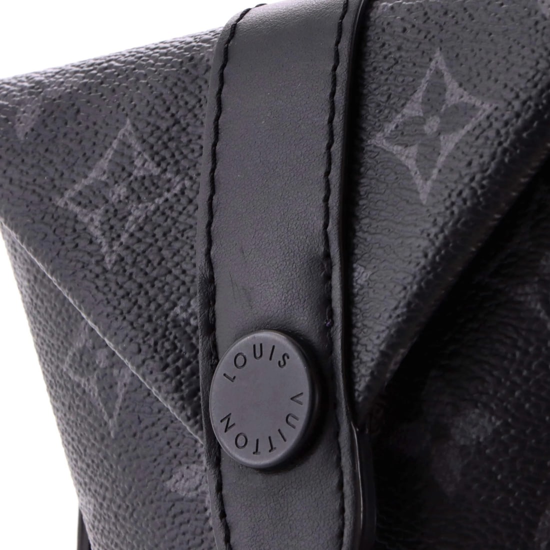 Canvas Monogram Eclipse Envelope Pouch Vuitton Louis - 6