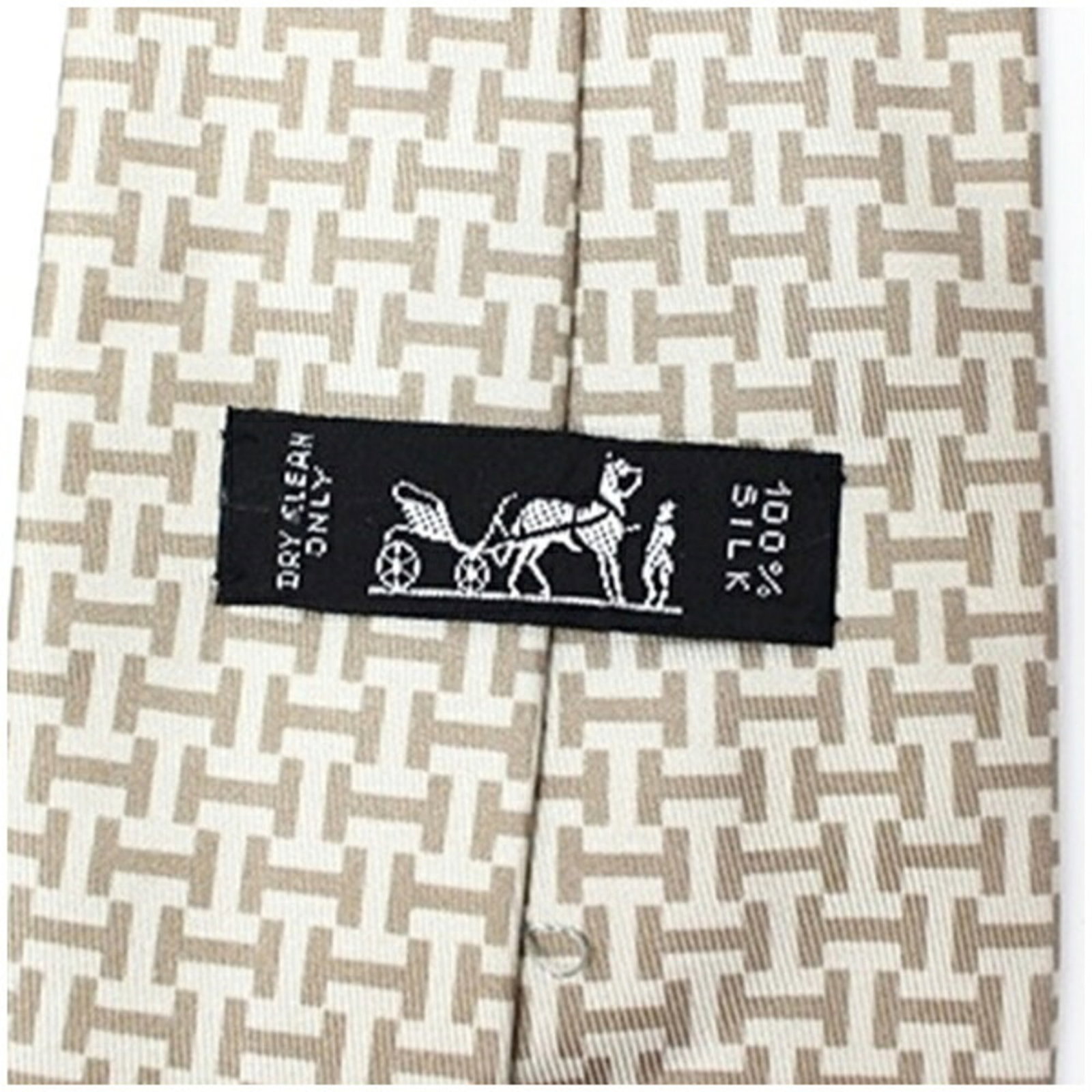 Silk Cravat Hermes - 5