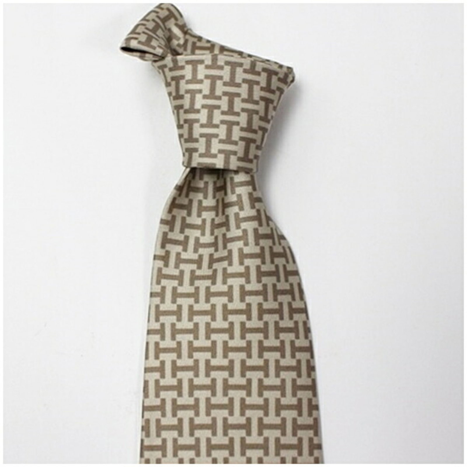 Silk Cravat Hermes - 7
