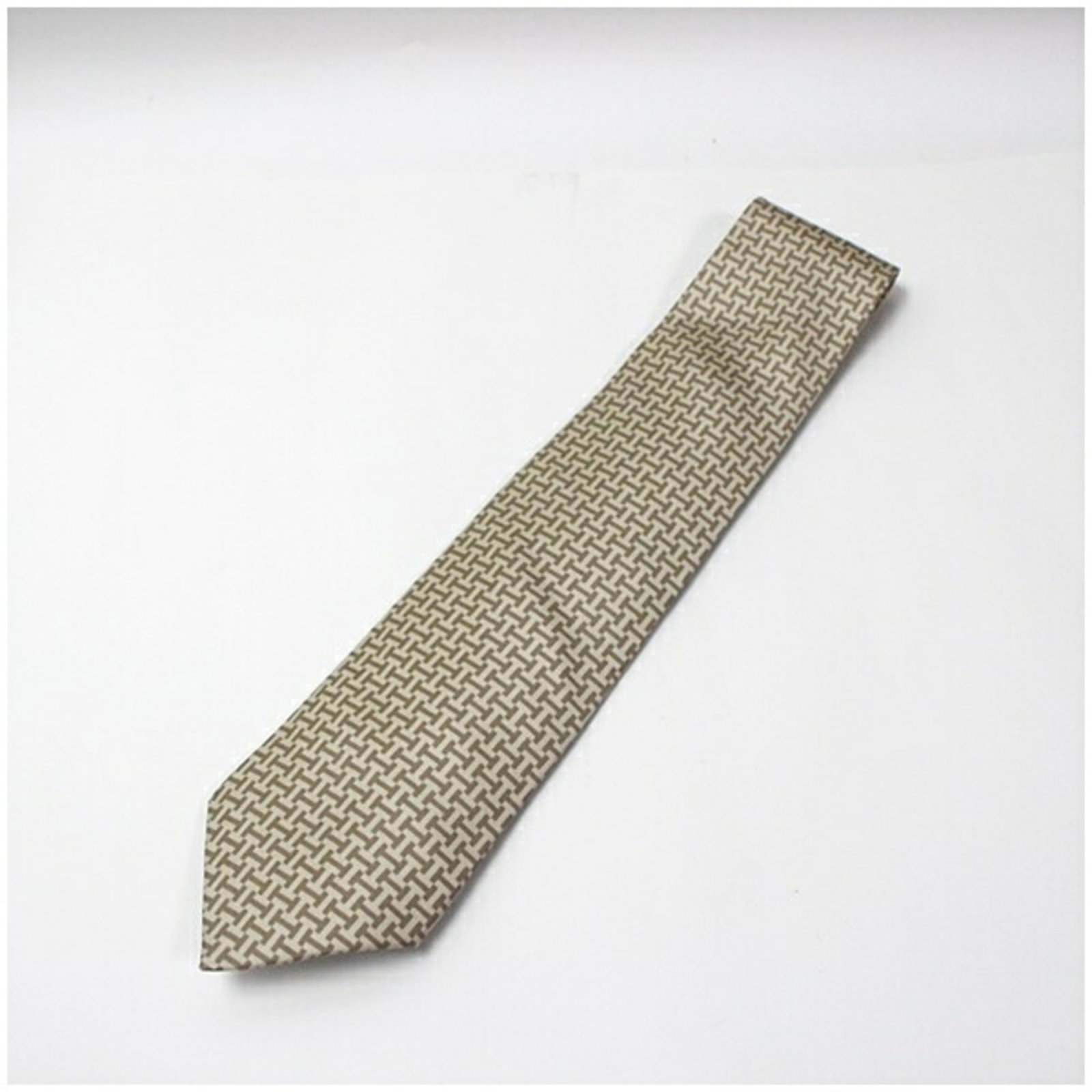 Silk Cravat Hermes - 8