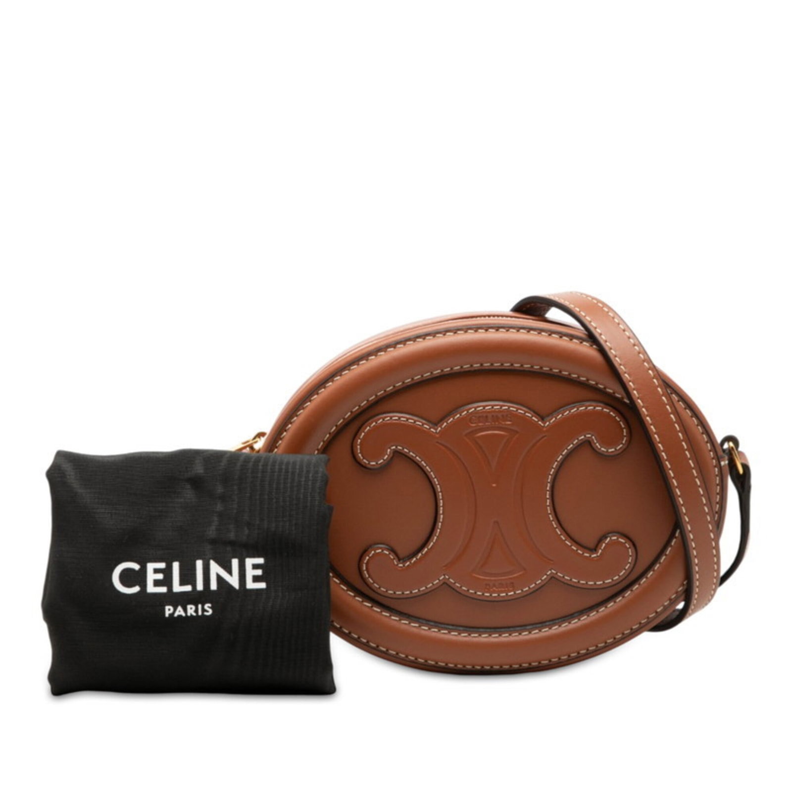 Shoulder Bag Leather Celine - 7