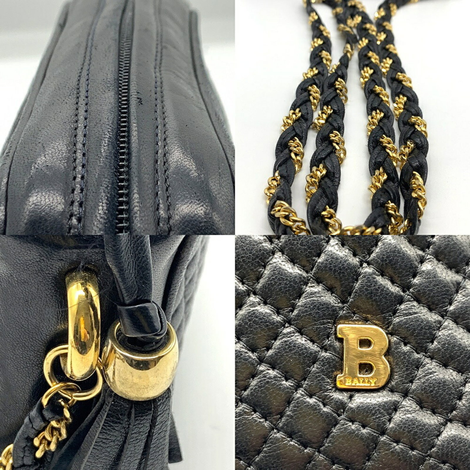 Bag Leather Bally Shoulder - 5